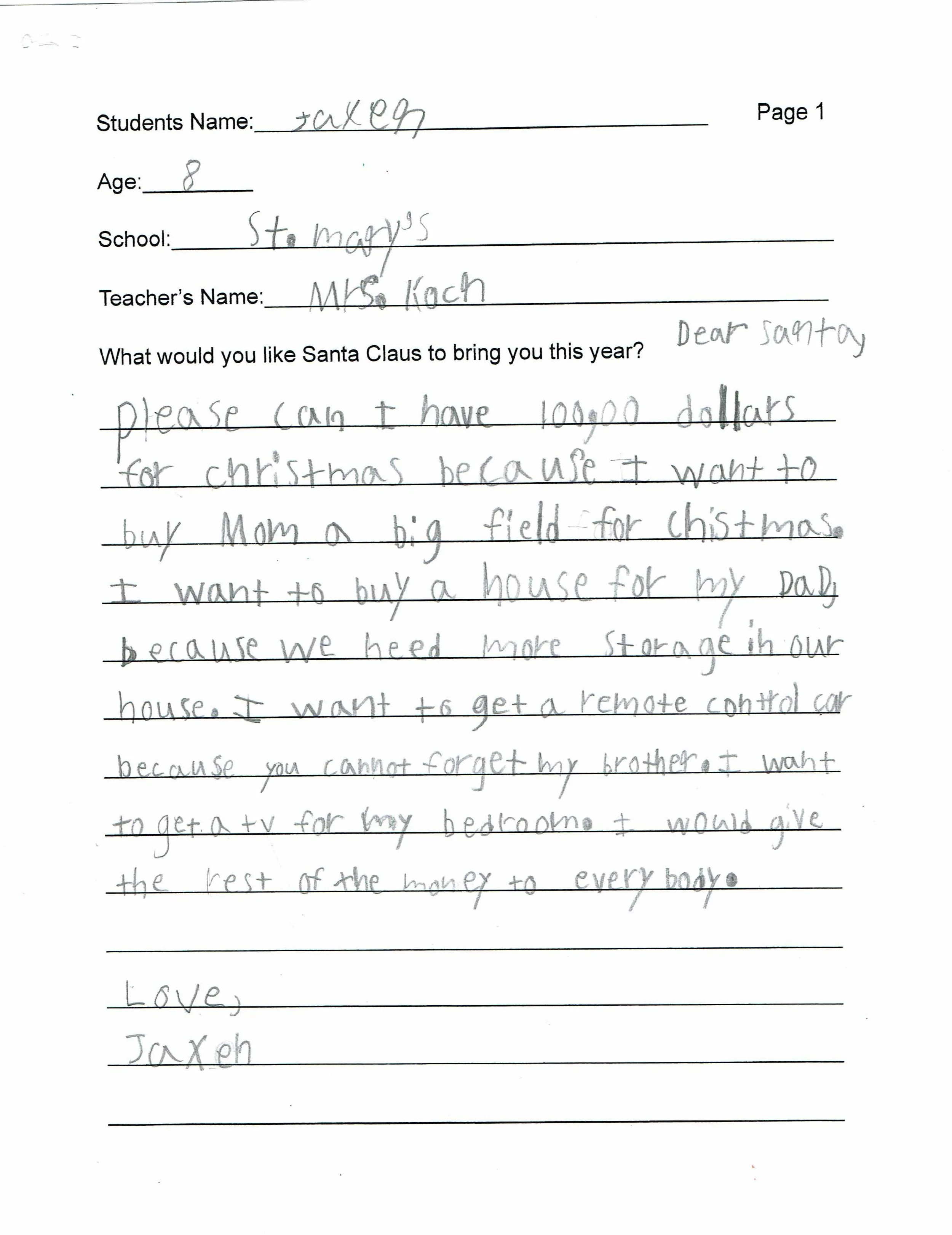 Letters to Santa The Dalles Columbia Community Connection News Hood River wasco County Honest Local News best-19.jpg