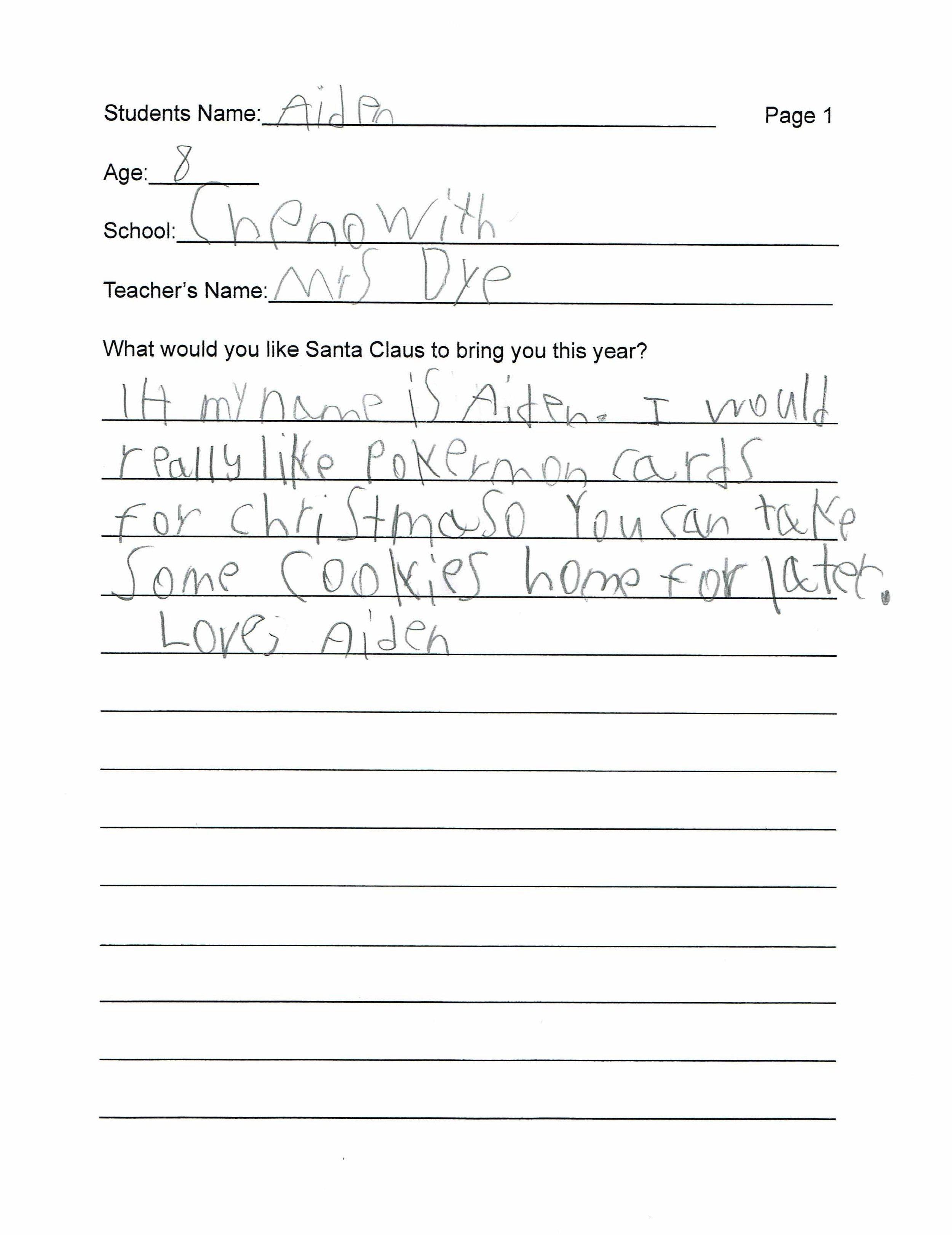Letters to Santa The Dalles Columbia Community Connection News Hood River wasco County Honest Local News best--3.jpg
