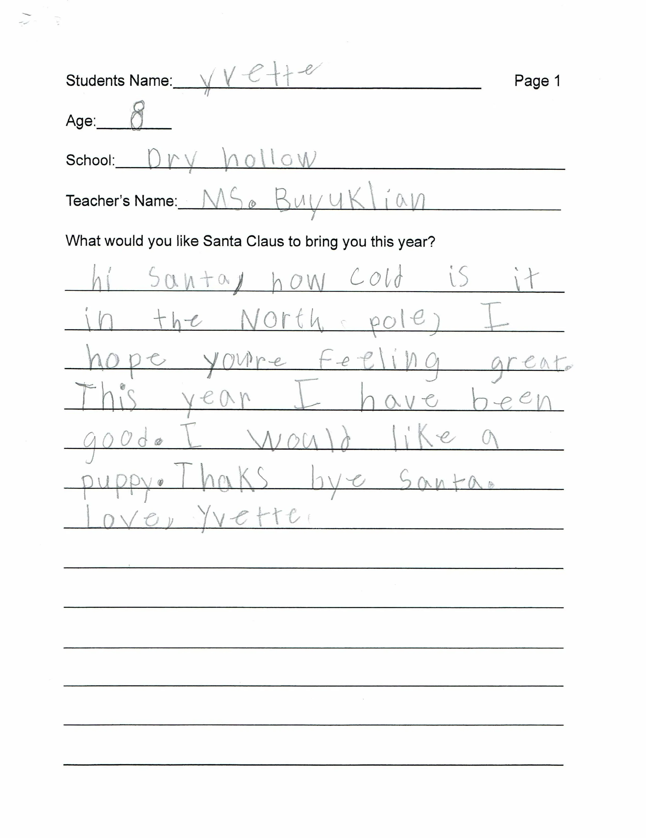 Letters to Santa The Dalles Columbia Community Connection News Hood River wasco County Honest Local News best-35.jpg