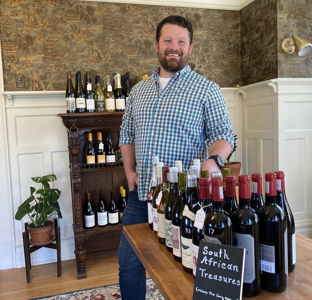 Matt Ash founder of The Wyn House Wine School &amp; Boutique, located in The Foley building will be open late tonight for First Friday.