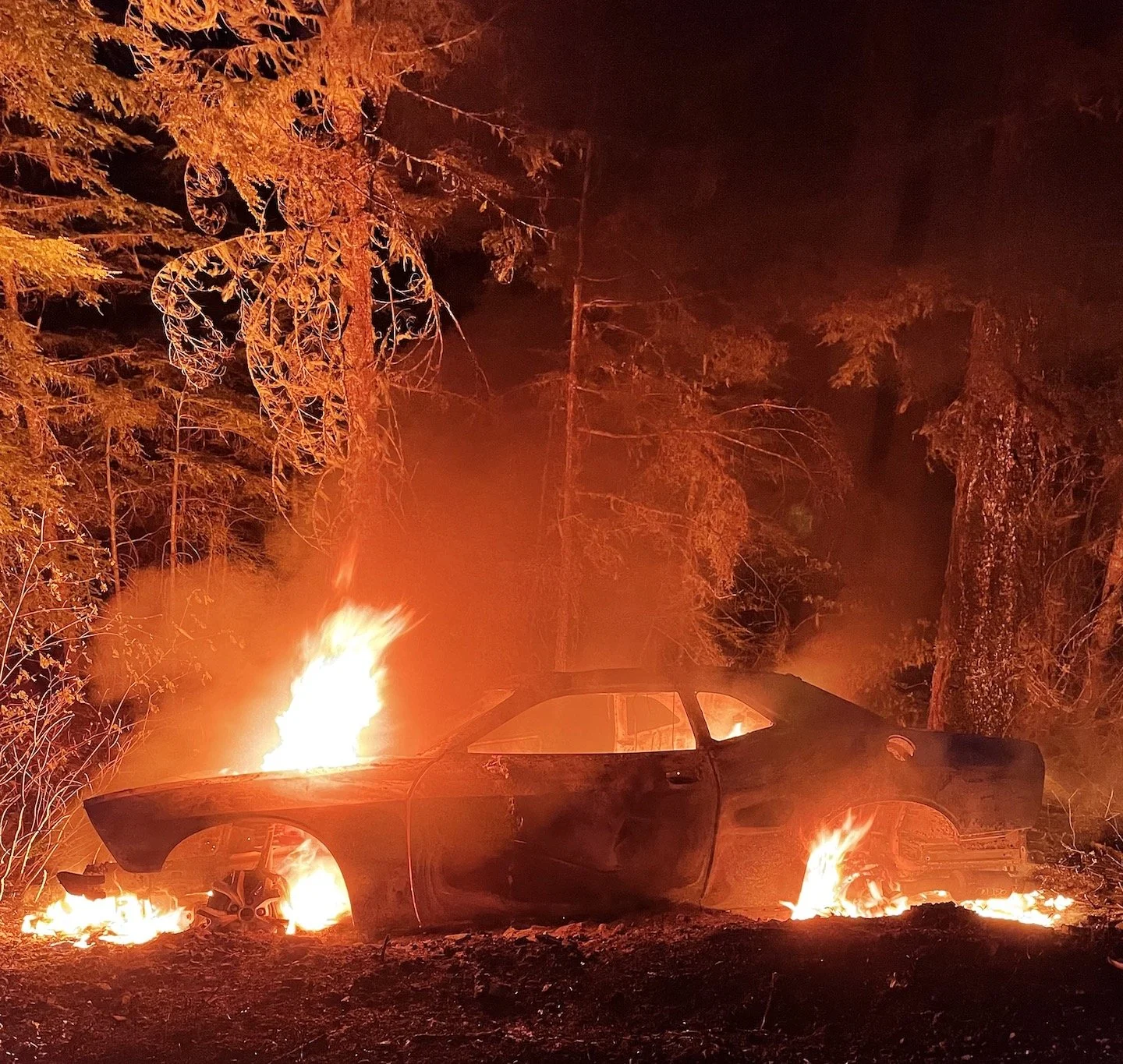 Curious Car Fire has Camper wondering 