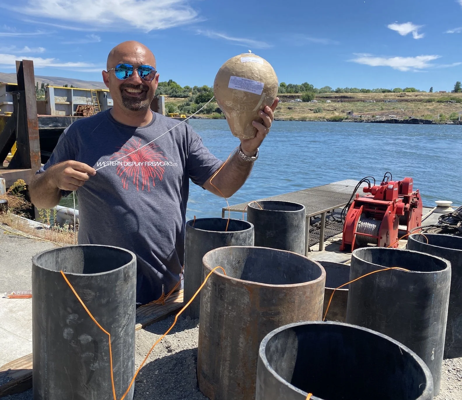 Getting loaded to get exploded; TD's Fireworks tonight among largest in Oregon