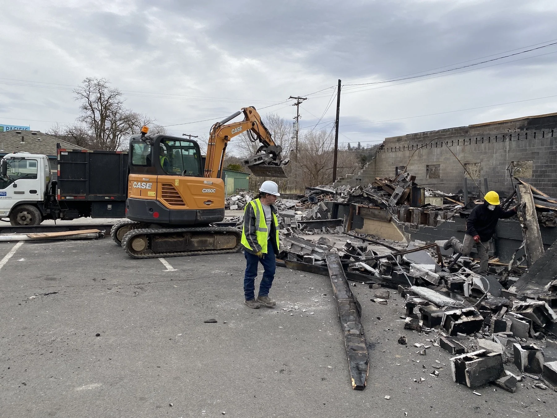 Clean up on 6th Street in TD