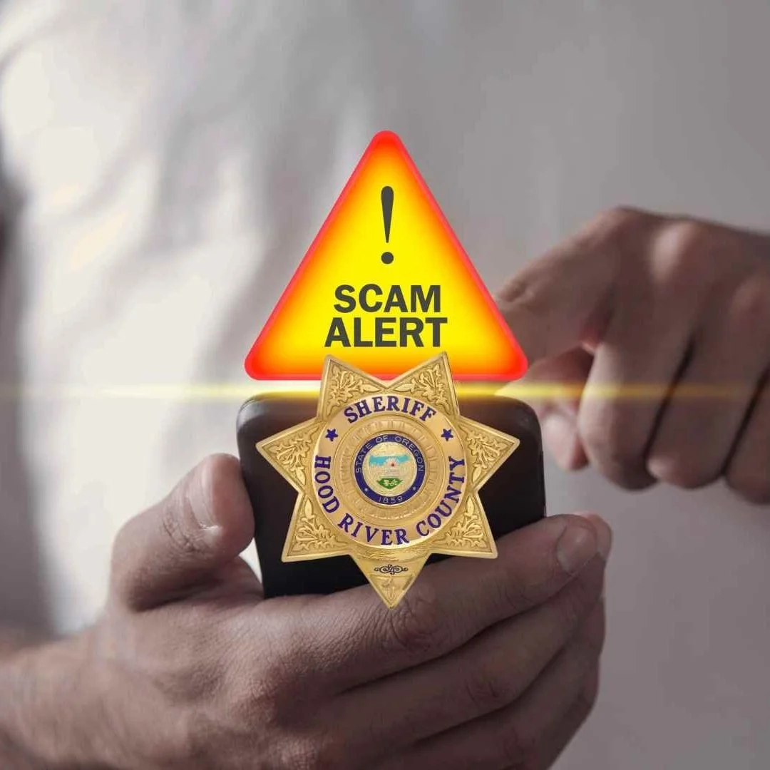 Scammers pose as Hood River County Sherriff's Office representatives