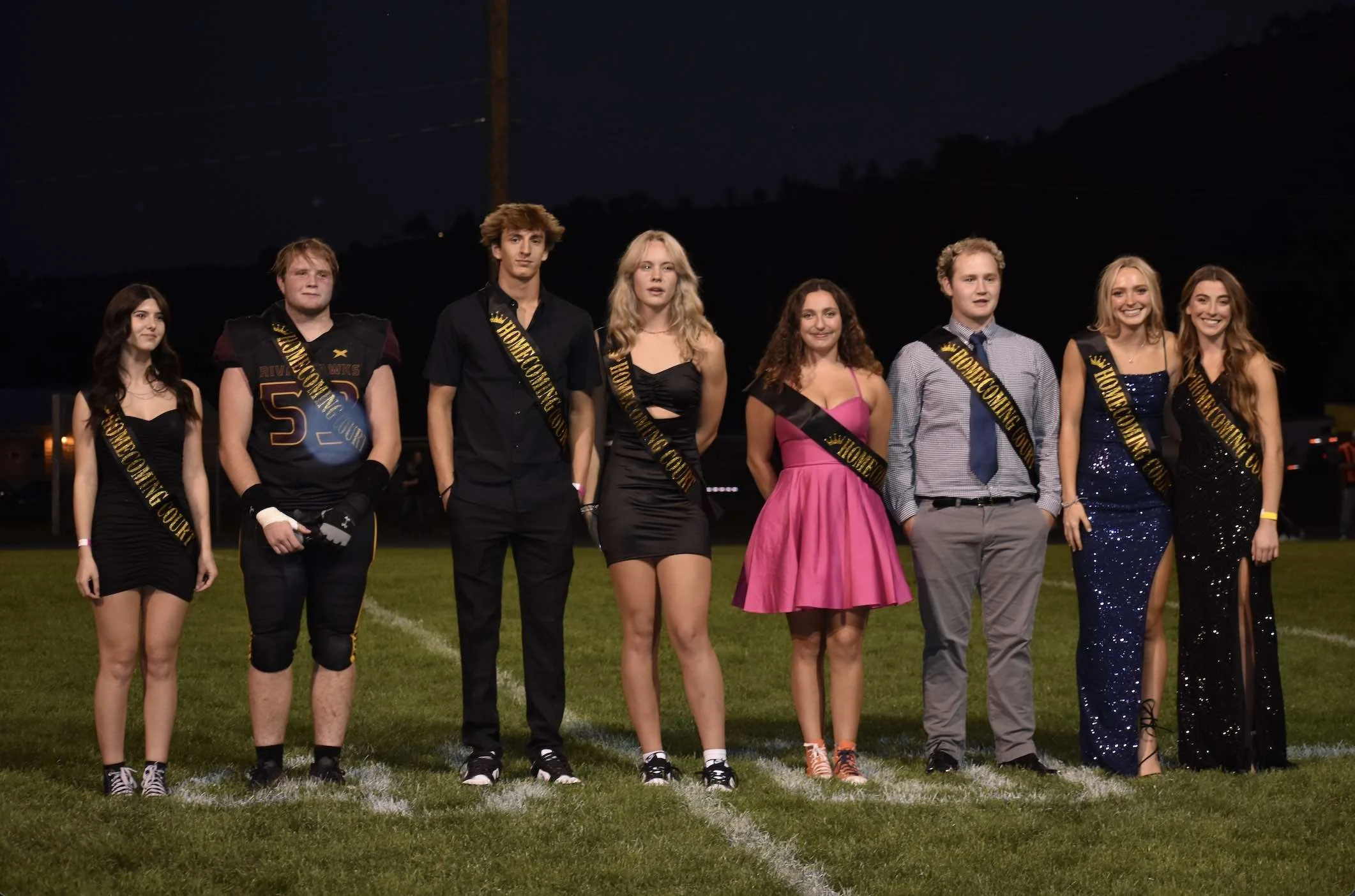 The Homecoming Lilly Adams &amp; Madelyn Harrison, Reta Rincon Oliveira and Carter Randall, Sydney Newby &amp; Derek Goulart, Merik Peacock &amp; Christa Postema