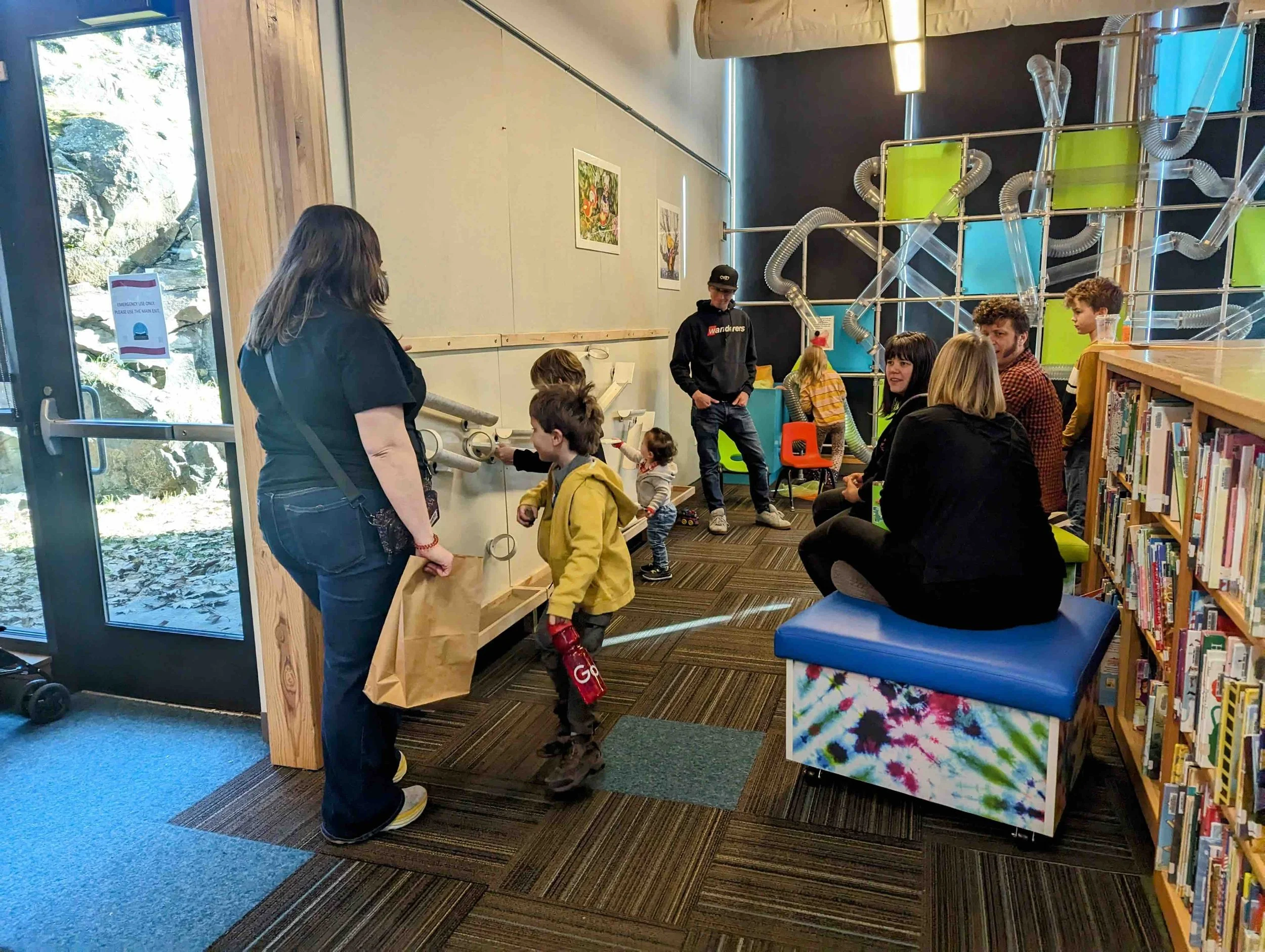 Families Have A Hopping Good Time at The Dalles Library — Columbia