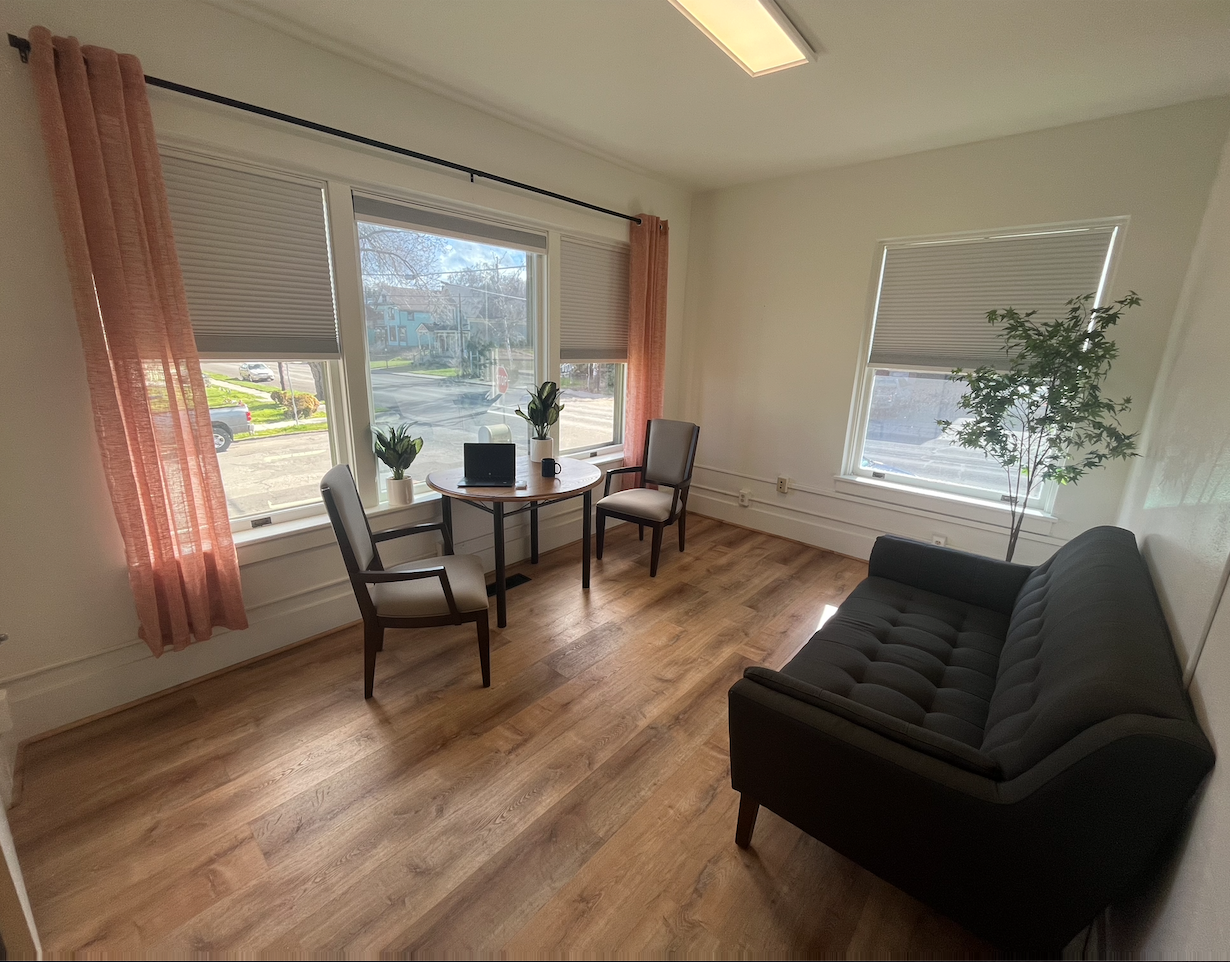 Corner Office space in primo location in downtown TD; $380 per month