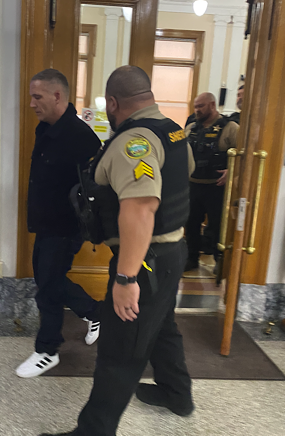 Jury finds McCollum guilty on all counts in robbery and beating of Donny Lewis; Judge remands him to jail immediately