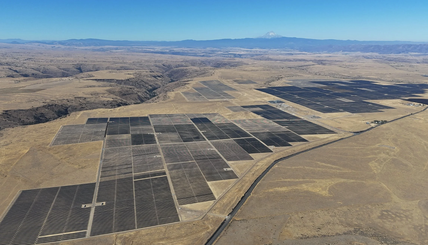 Juice is flowing as major solar project finishes south of Maupin; development enough to power 40k homes