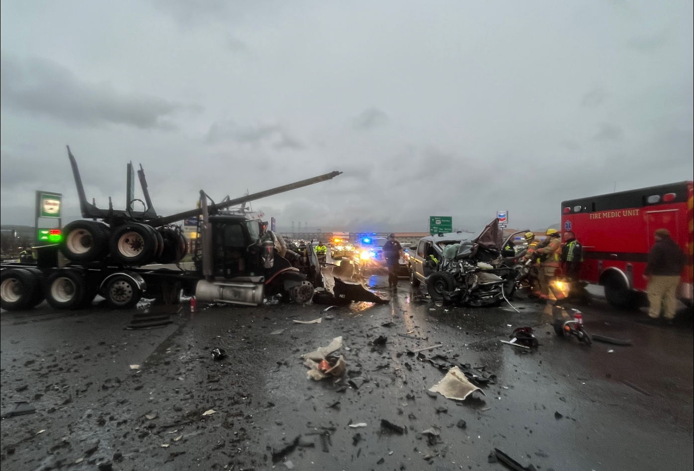 Troopers injured in Hwy 197 wreck now stable; crash remains under investigation, packs personal impact