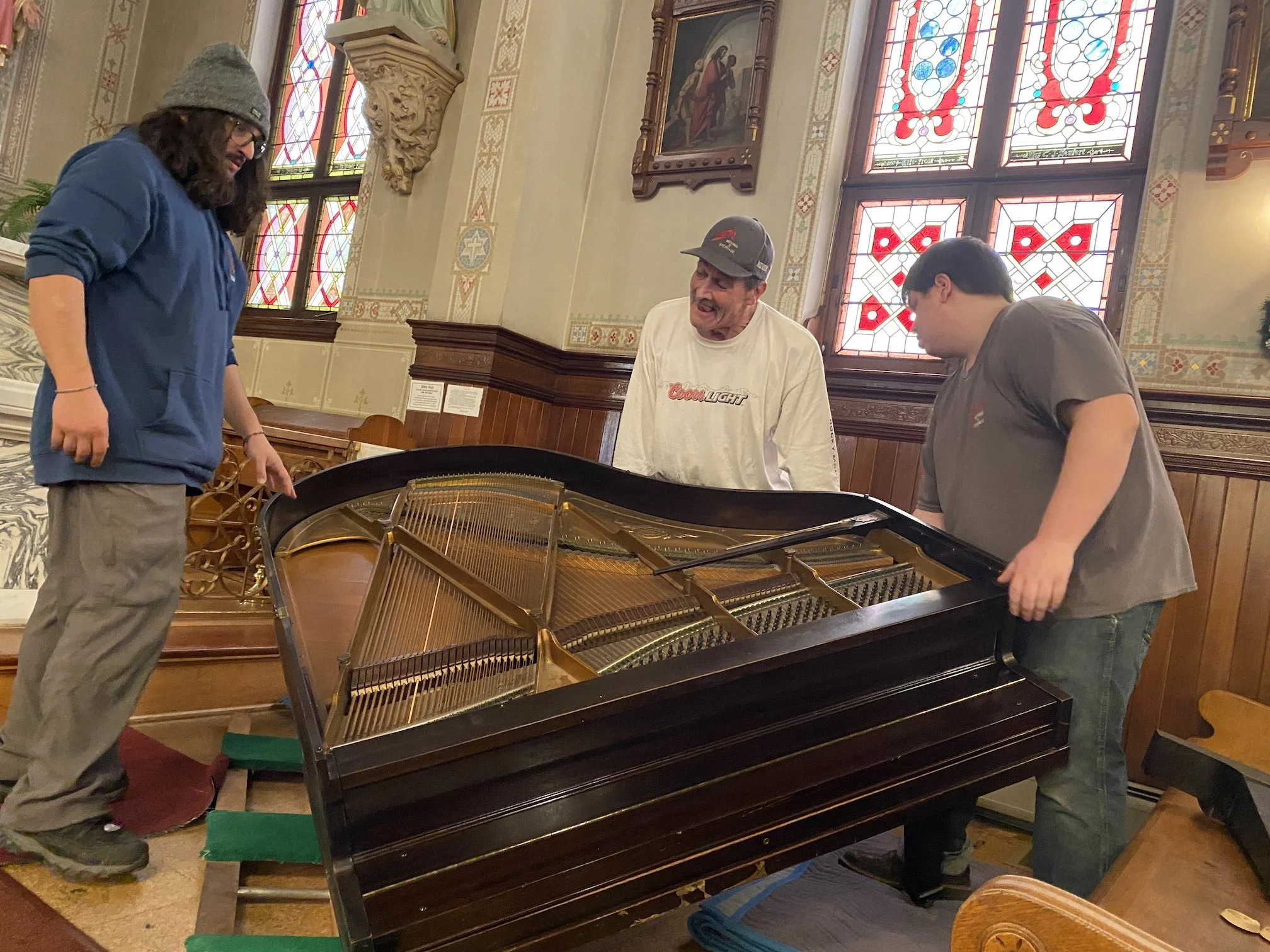 Moving Music: Docent hits right key at Old St. Pete’s in time for St. Pat in The Dalles