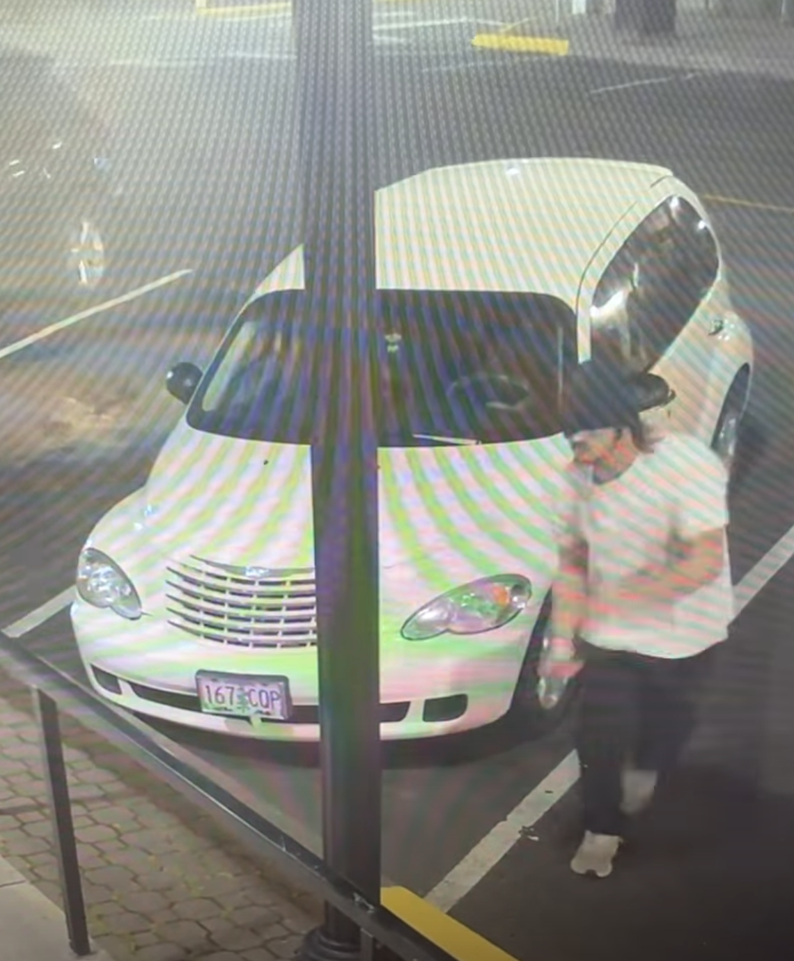 Police release video of suspect in downtown tire-slashing spree