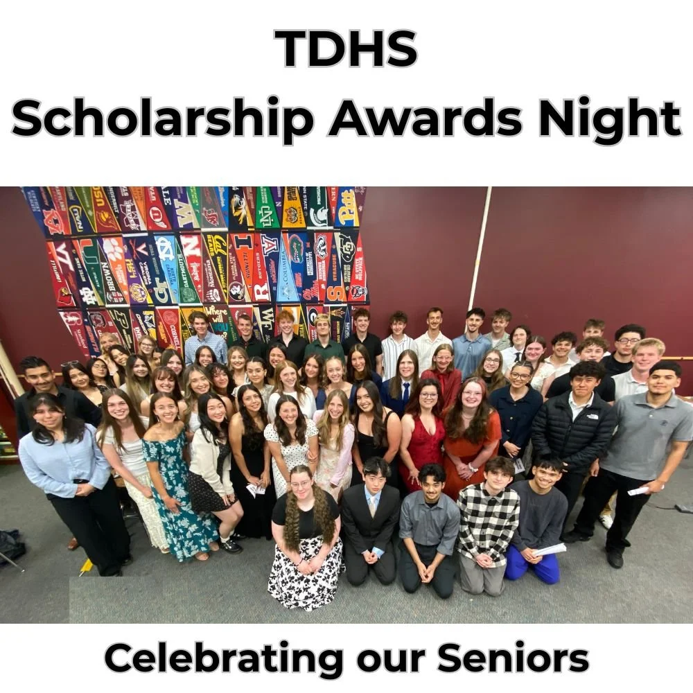 TDHS Class of 2026 honored with wide range of scholarships at annual awards night