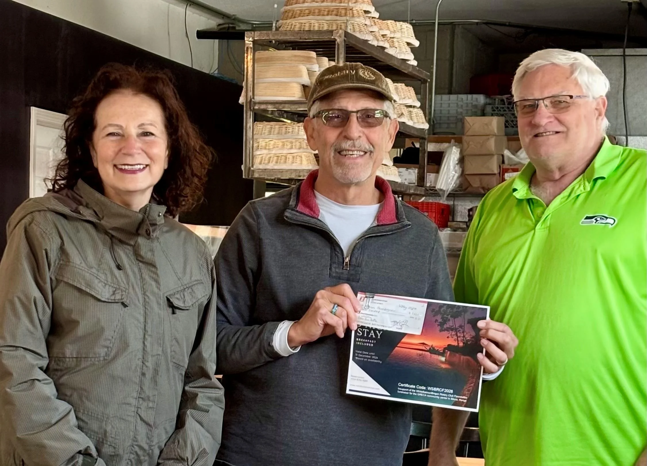 Rotary Raffle raises over $12,000