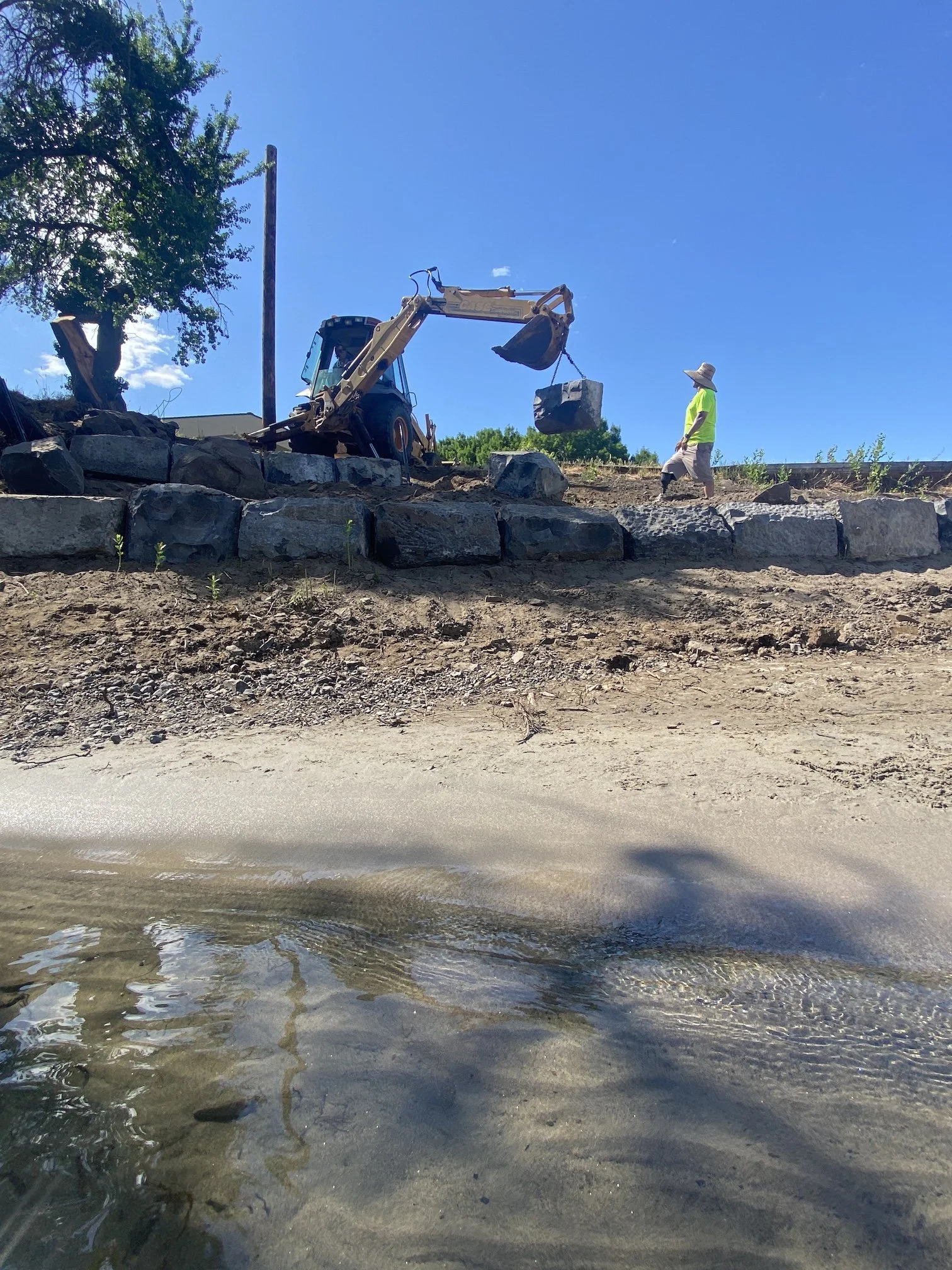 Beach Building Bingo: basalt stones line up for winner at Klindt’s Cove 