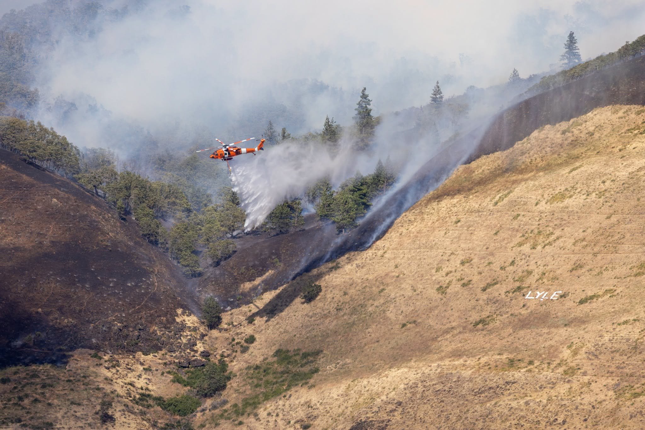 Lyle Hill Fire Enters Mop-Up Phase as Investigators Seek Public's Help