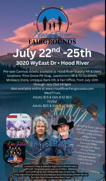 Gorge Giggin’ Guide - July 21 - 27
