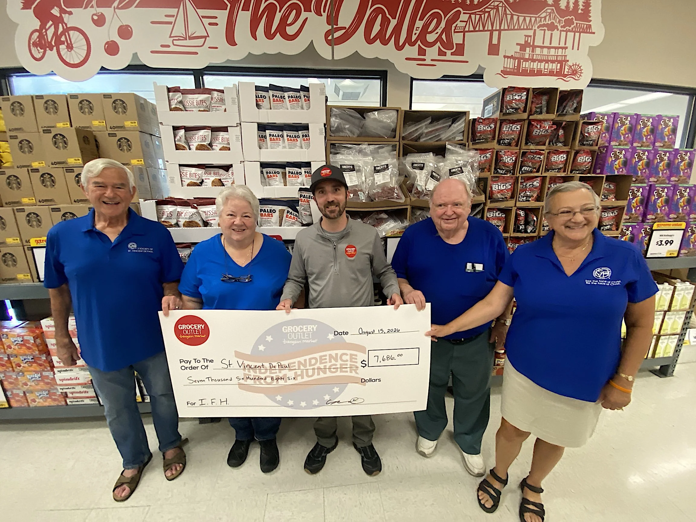 Packing the Pantry: GO’s Miller leads St. Vincent de Paul into record numbers, belly full of hope