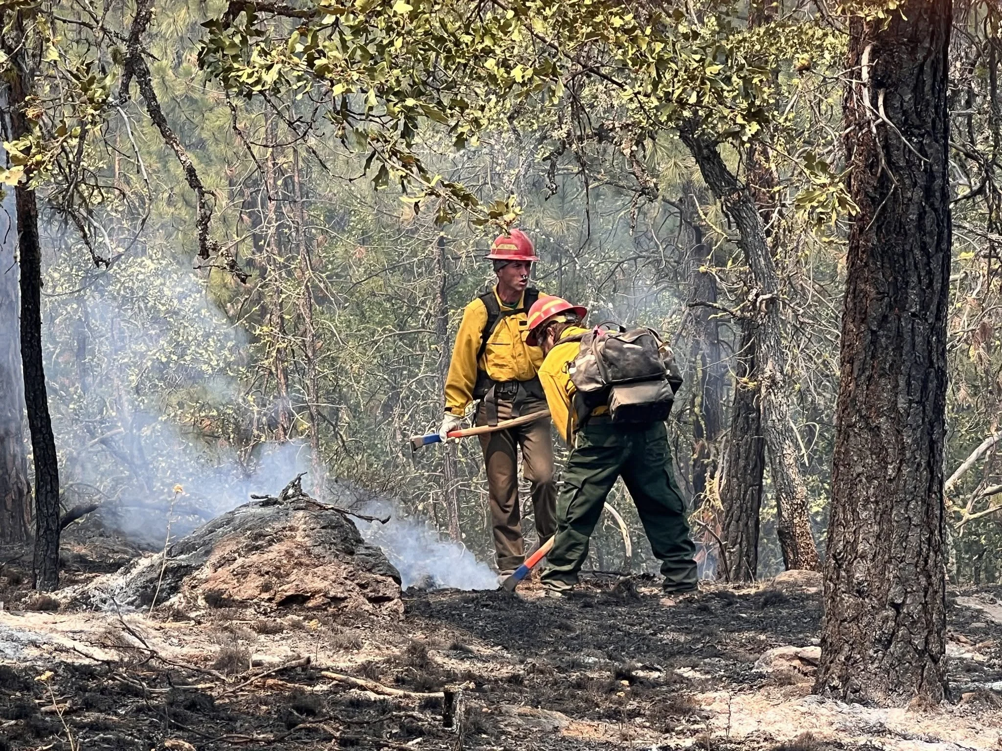 Grasshopper Fire Reaches 76% Containment as Crews Continue Mop-Up, Highway 35 Work
