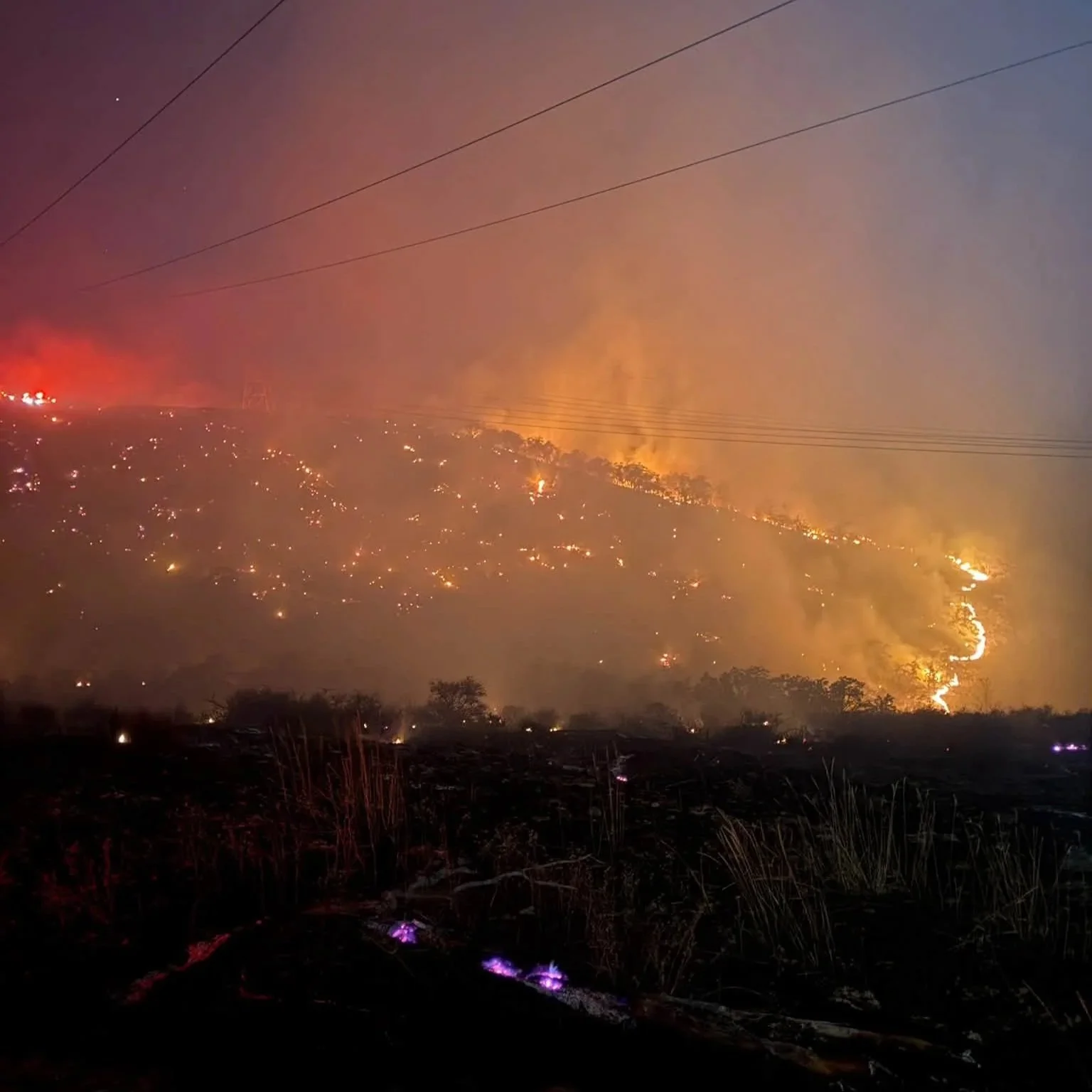 Orchard Fire Grows to 165 Acres; Crews Complete Overnight Firing Operations