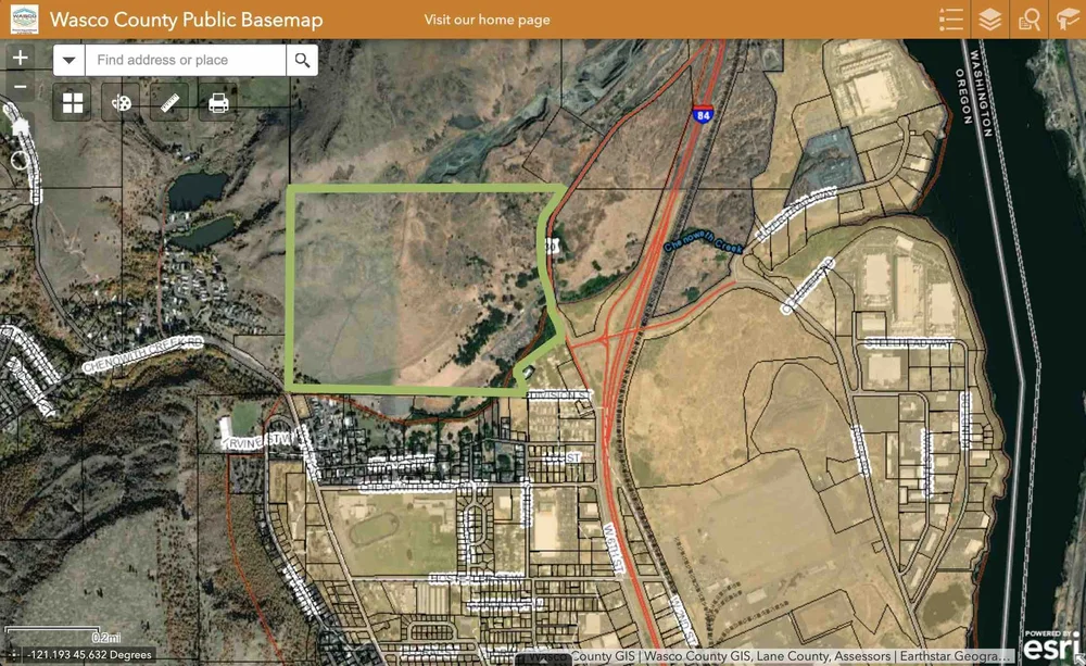 Wasco County to purchase 154 acres on the west side of The Dalles
