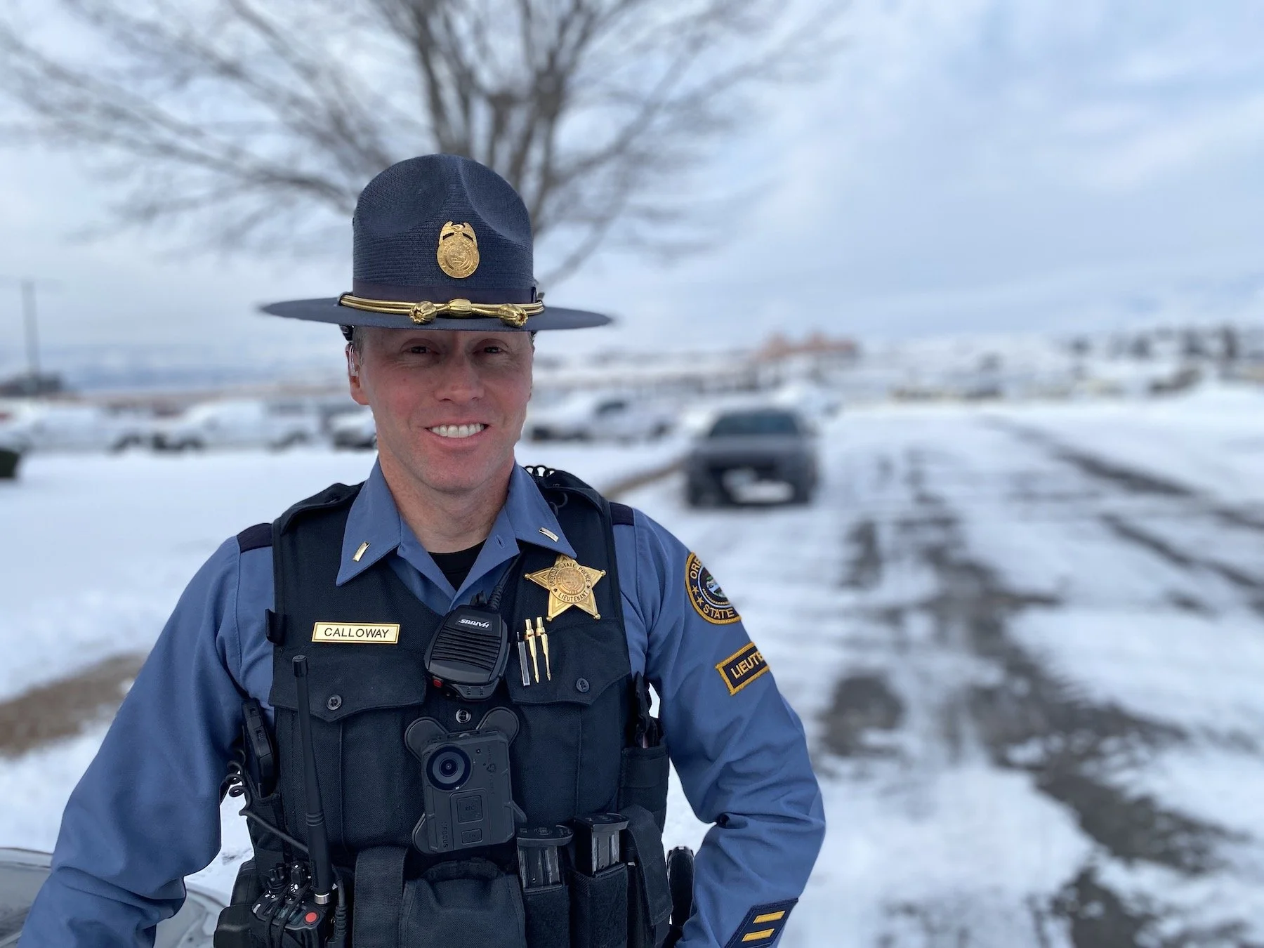 Calloway takes leadership role at OSP Area Command in The Dalles