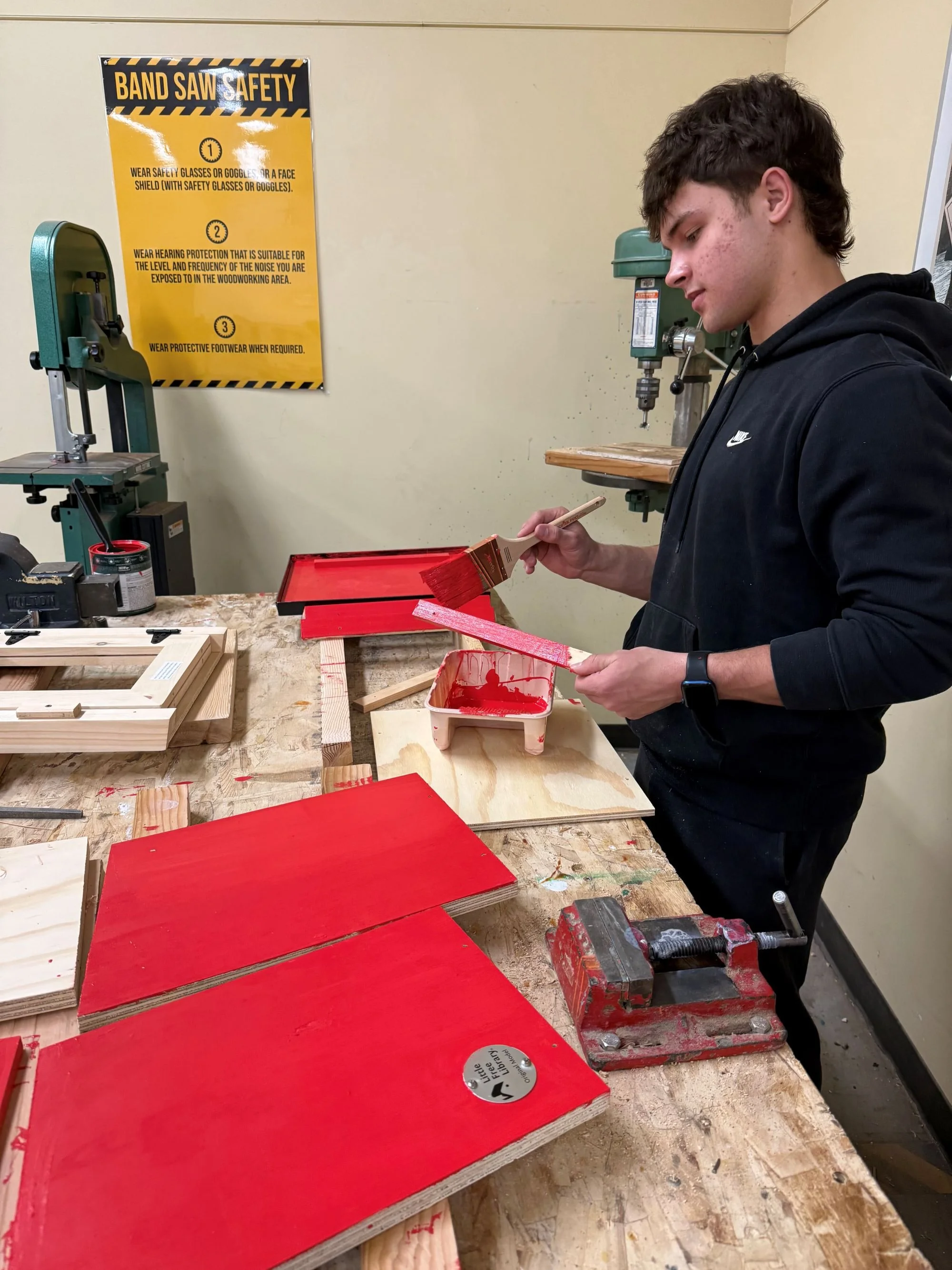 Powering Community Literacy: A Collaborative Partnership Builds 21 Little Free Libraries Across the Columbia Gorge