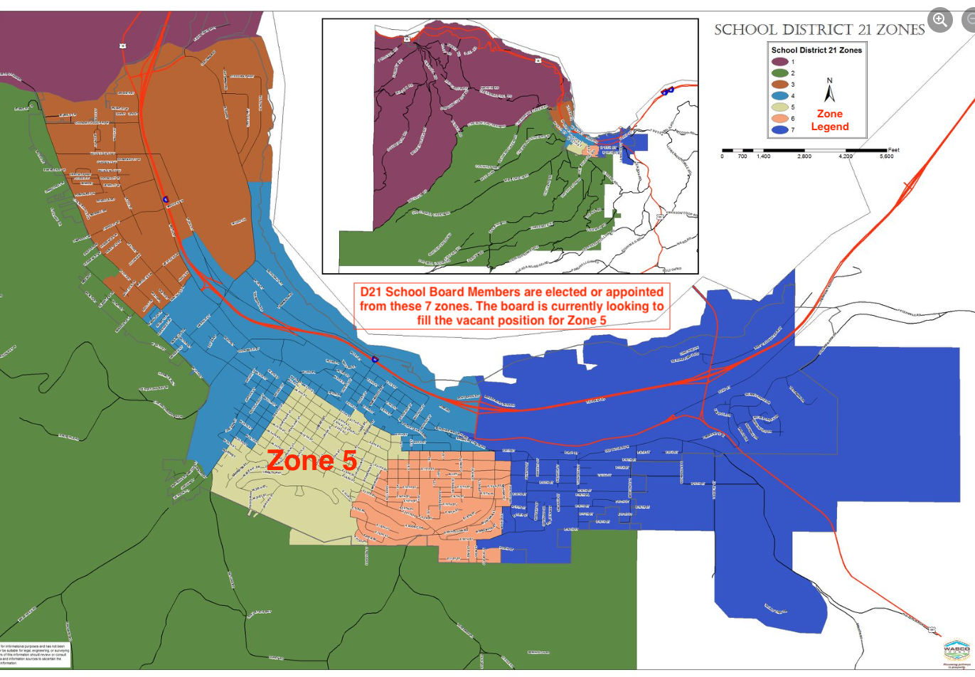 North Wasco County School District seeking applications for zone 5
