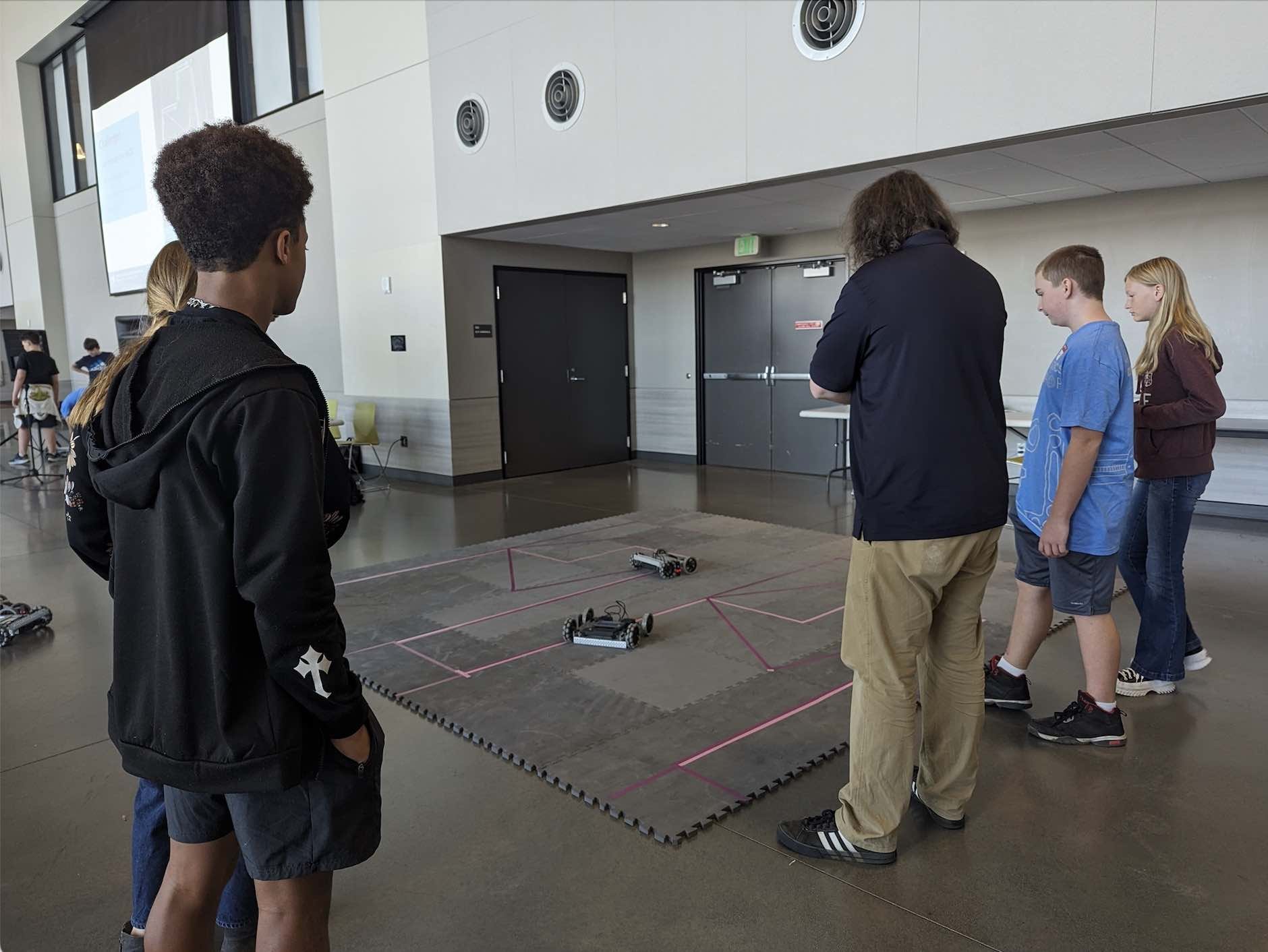 Google Hosts Kids Robotics Workshop — Columbia Community