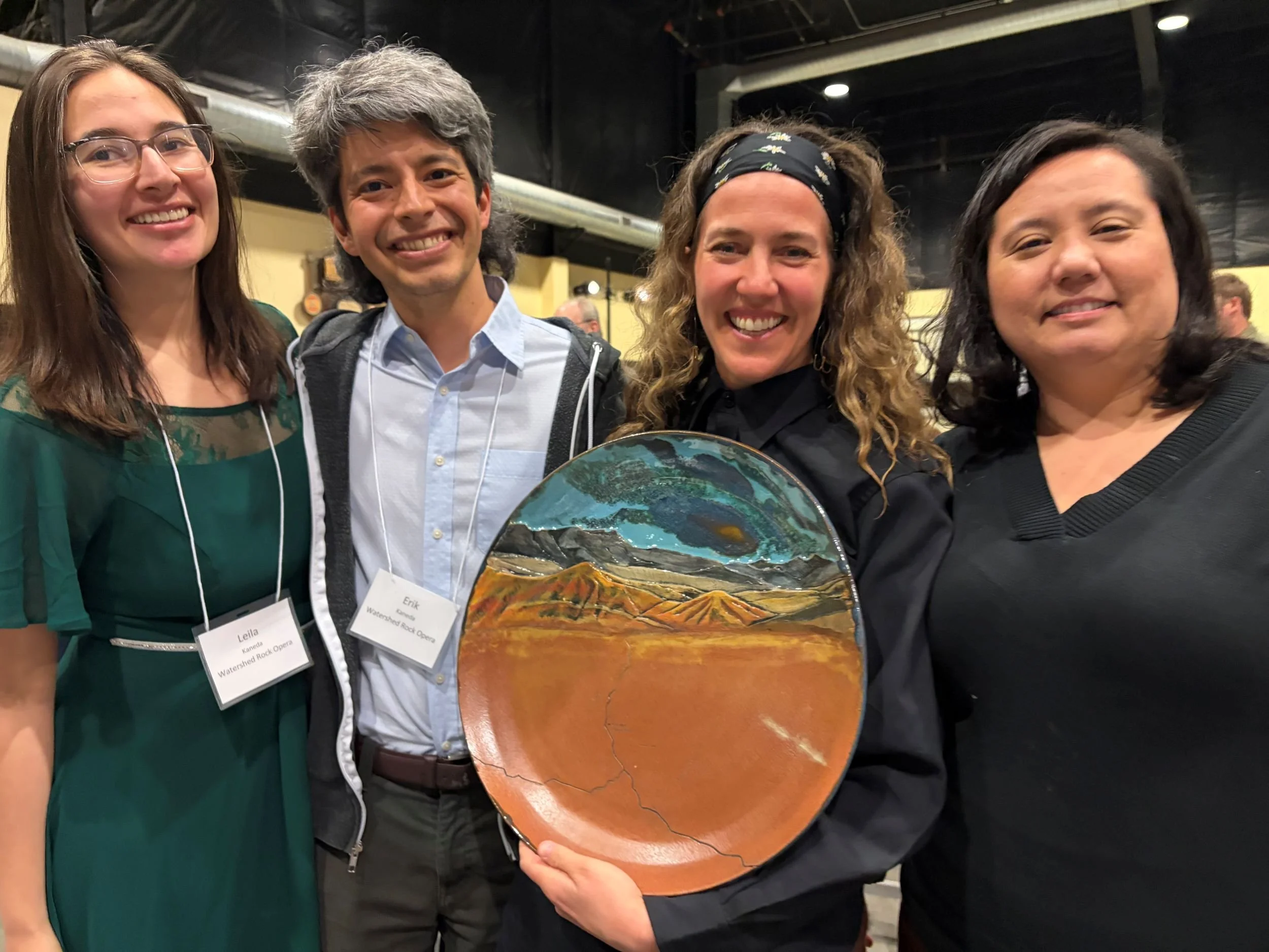 Oregon Heritage Commission Honors The Watershed Rock Opera with Award of Excellence.