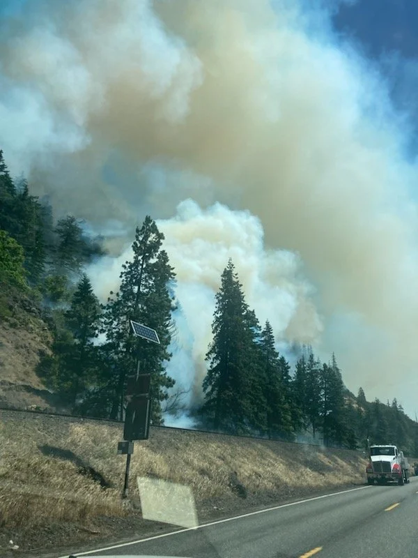 BREAKING NEWS Fire burning in Grass near Spring Creek Hatchery near