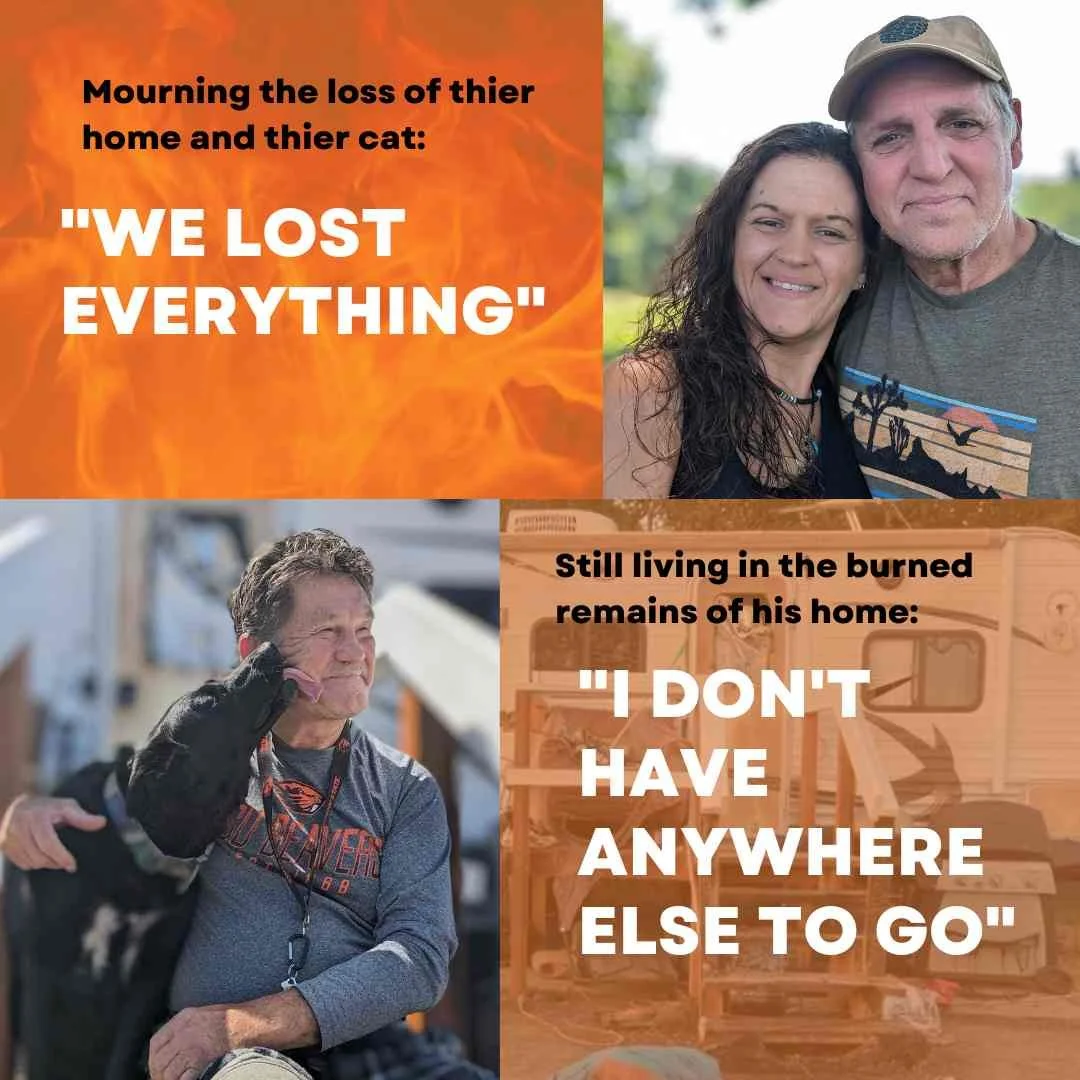 "We Lost Everything" Families Devastated By Wildfire — Columbia