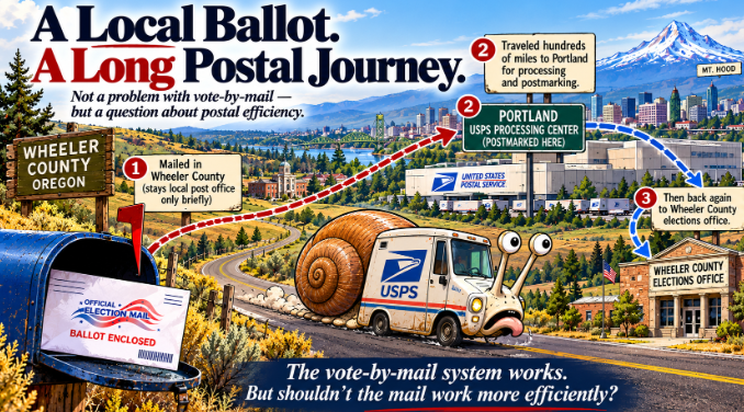 Thoughts from the Tractor Seat: Your Vote Shouldn’t Depend on the Speed of the Mail