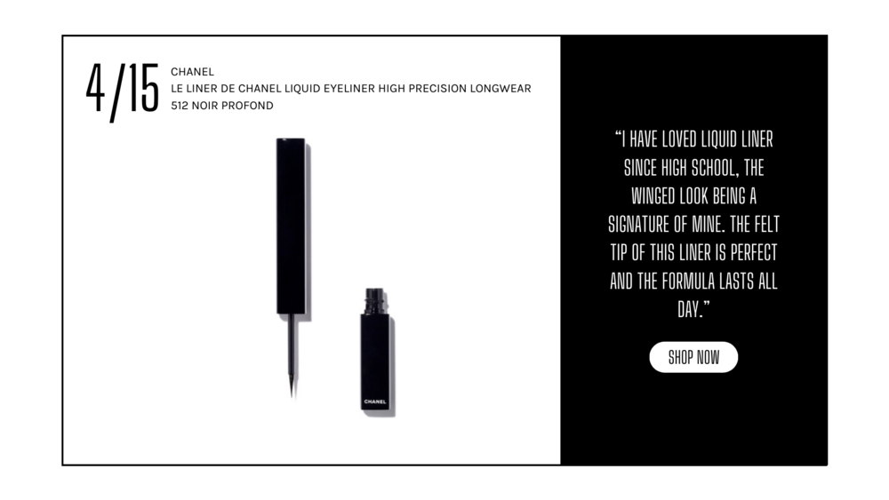 LE LINER DE CHANEL Liquid eyeliner high precision longwear 512 - Noir  profond, CHANEL