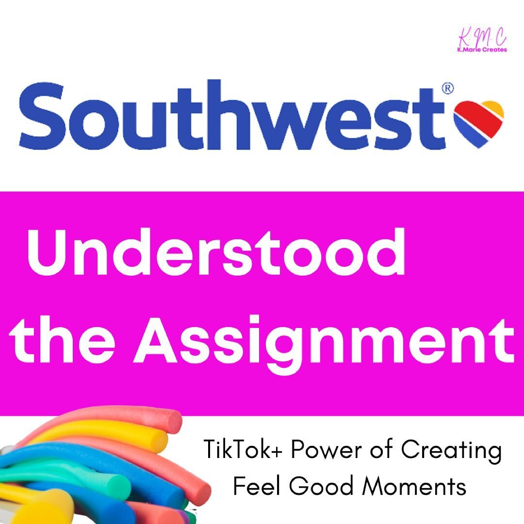 It&rsquo;s not often that brands get it right! In this case though @southwestair did just that. In this mini-case study see  how the brand capitalized one customer&rsquo;s viral Tiktok and was able to turn into some more positive impressions for itse