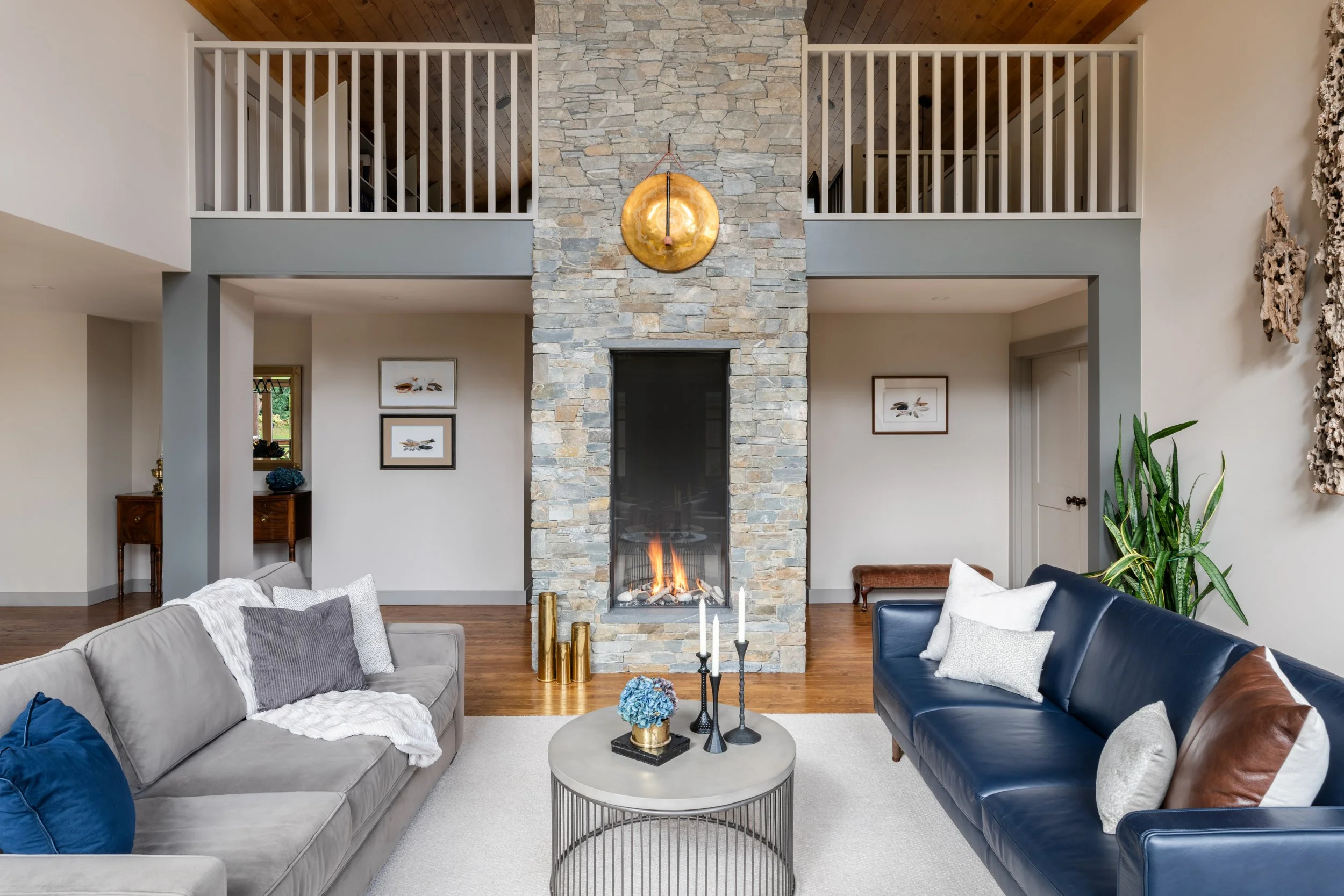 SKY LT fireplace double sided fireplace 