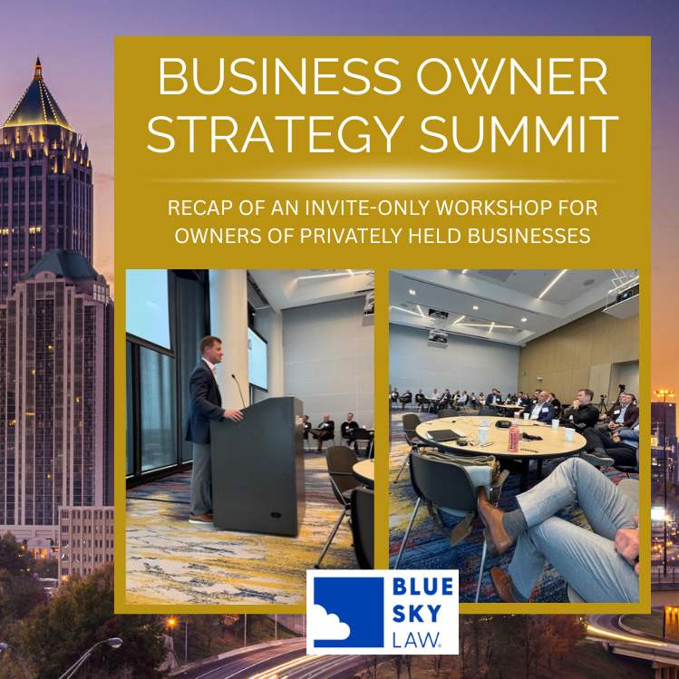 Business Owner Strategy Summit Recap