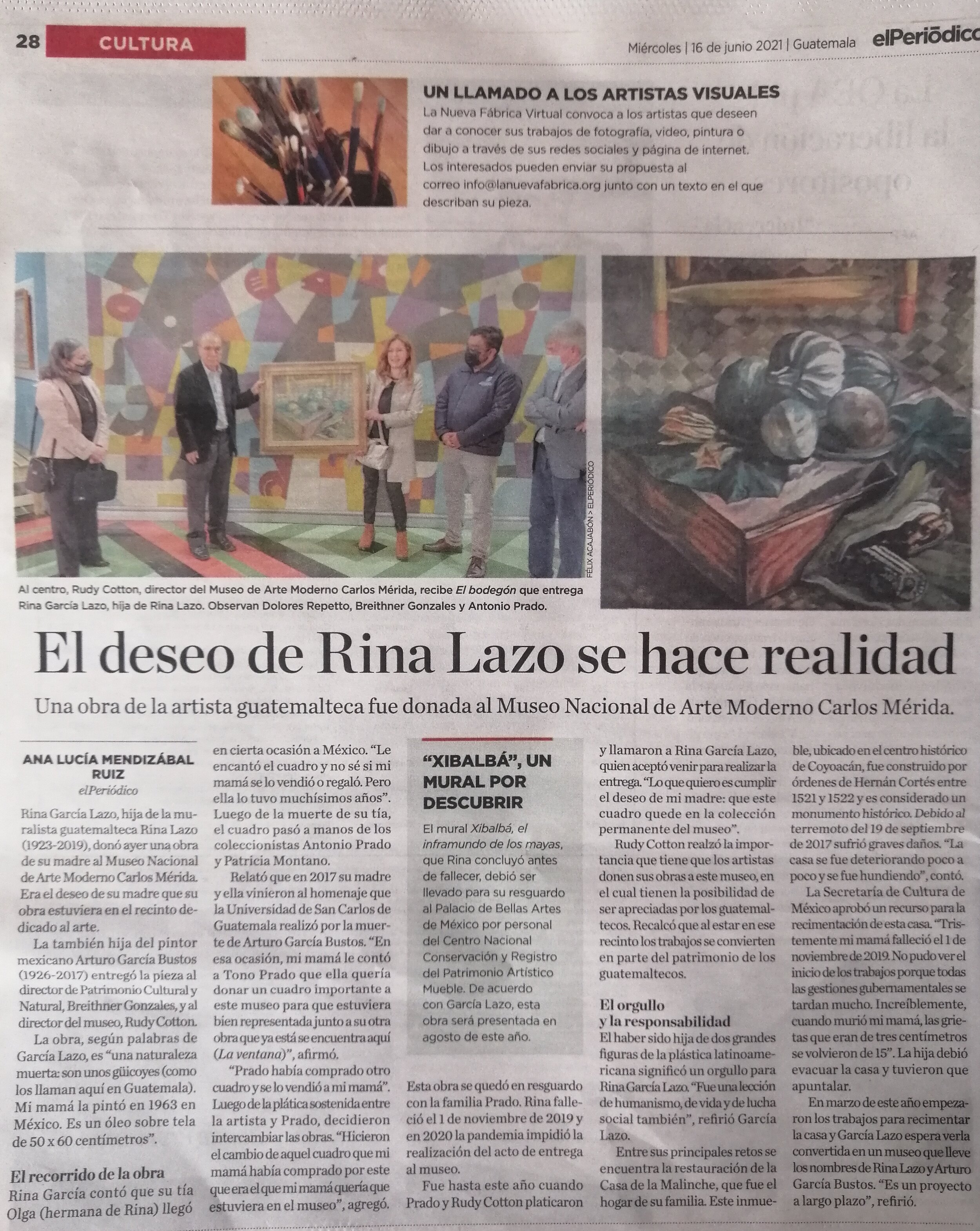 El Periódico Guatemala  15/06/2021