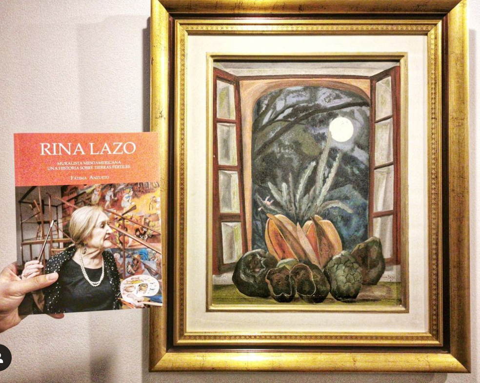 Rina Lazo “Ventana con luna” 1967