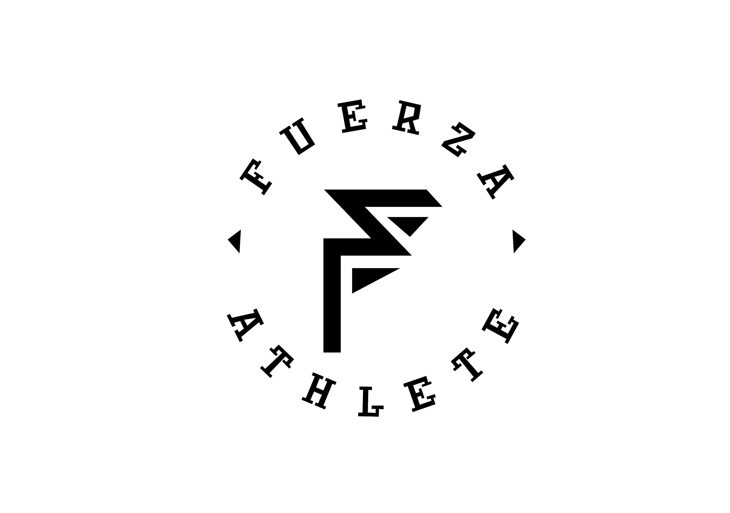 A circular logo with a lightning bolt symbol in the center, surrounded by the words "FRUITION THEATRE" in uppercase letters.