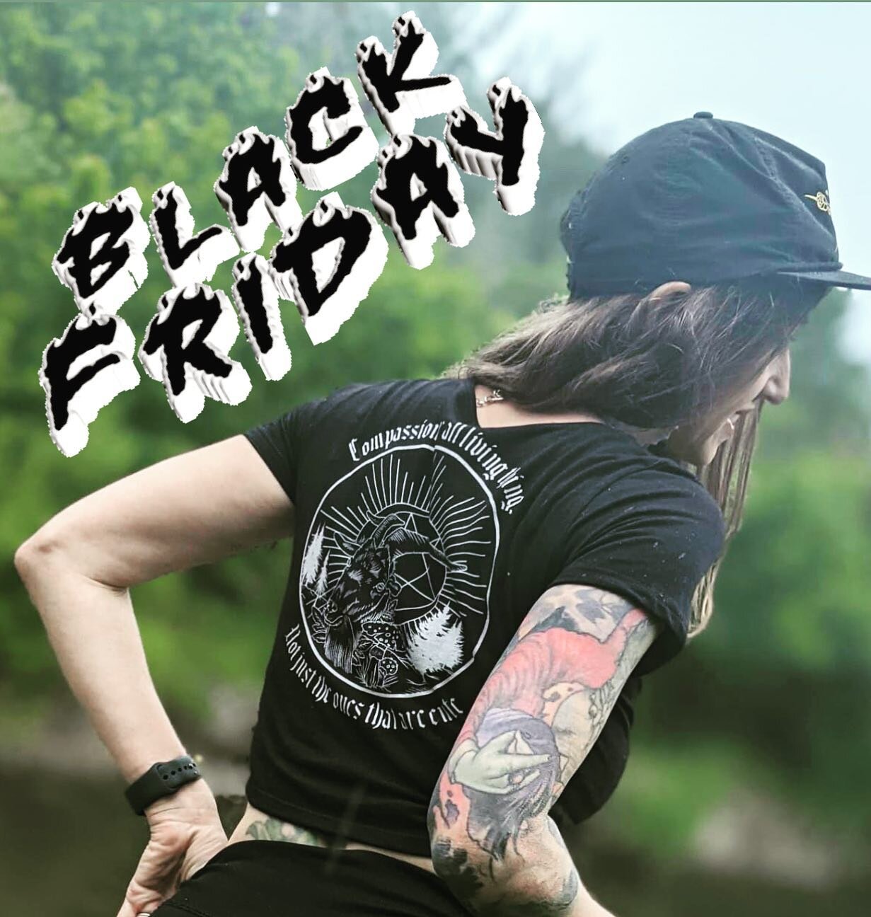 Use the code BLACKFRIDAY for 20% off all merch when you order through our website, ftwfarms.org. Valid for the next 48 hours!!