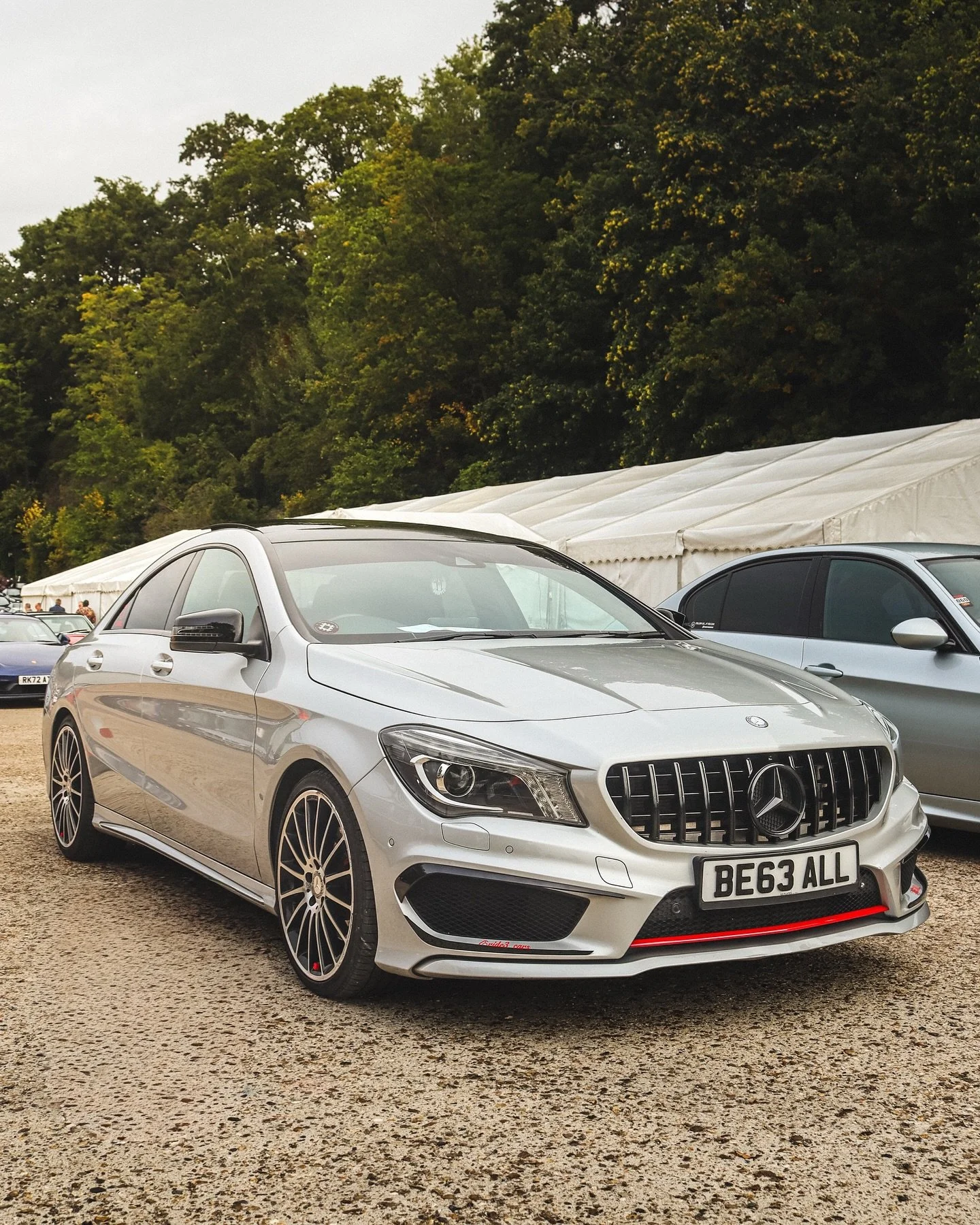 Coupe curves, saloon comfort. @be63all&rsquo;s CLA250 looking sharp at @brooklandsmuseum German Car Day 2025. 🇩🇪