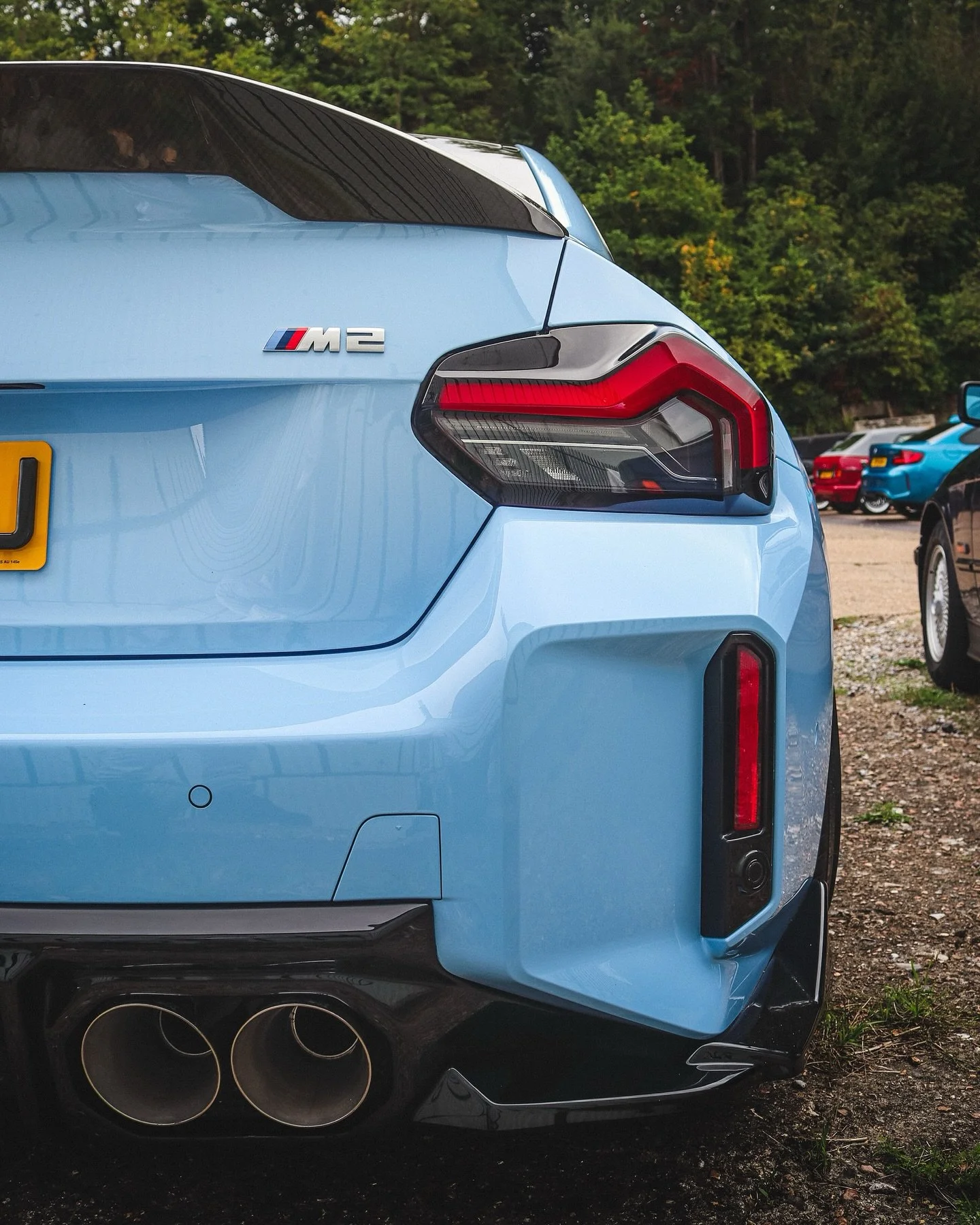 Zanvoort Blue looking immaculate on @m2g87_uk&rsquo;s BMW M2 at @brooklandsmuseum&rsquo;s German Car Day. 🇩🇪
