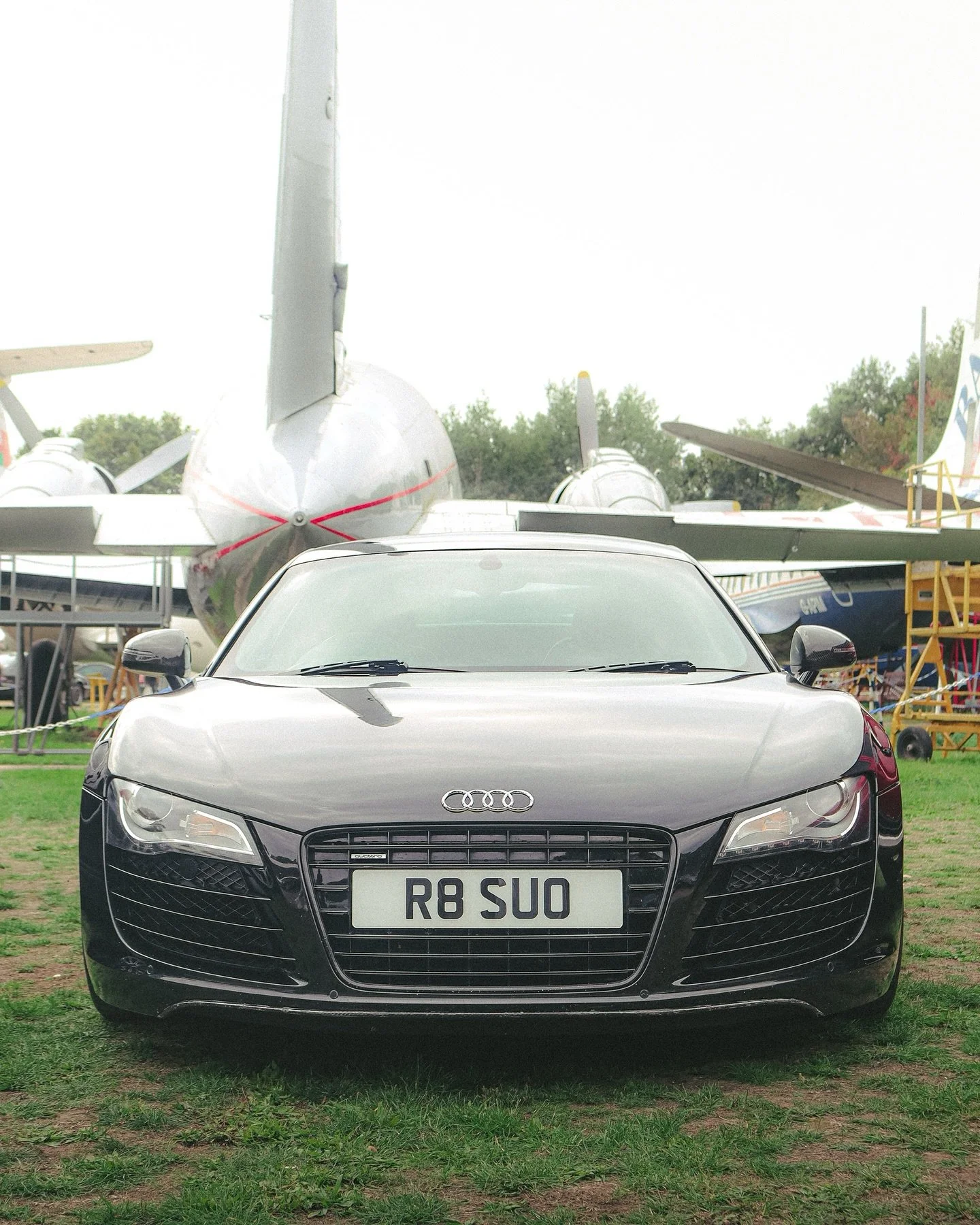 Some cars turn heads. This one breaks necks. Audi R8 at @brooklandsmuseum&rsquo;s German Car Day 2025. 🇩🇪