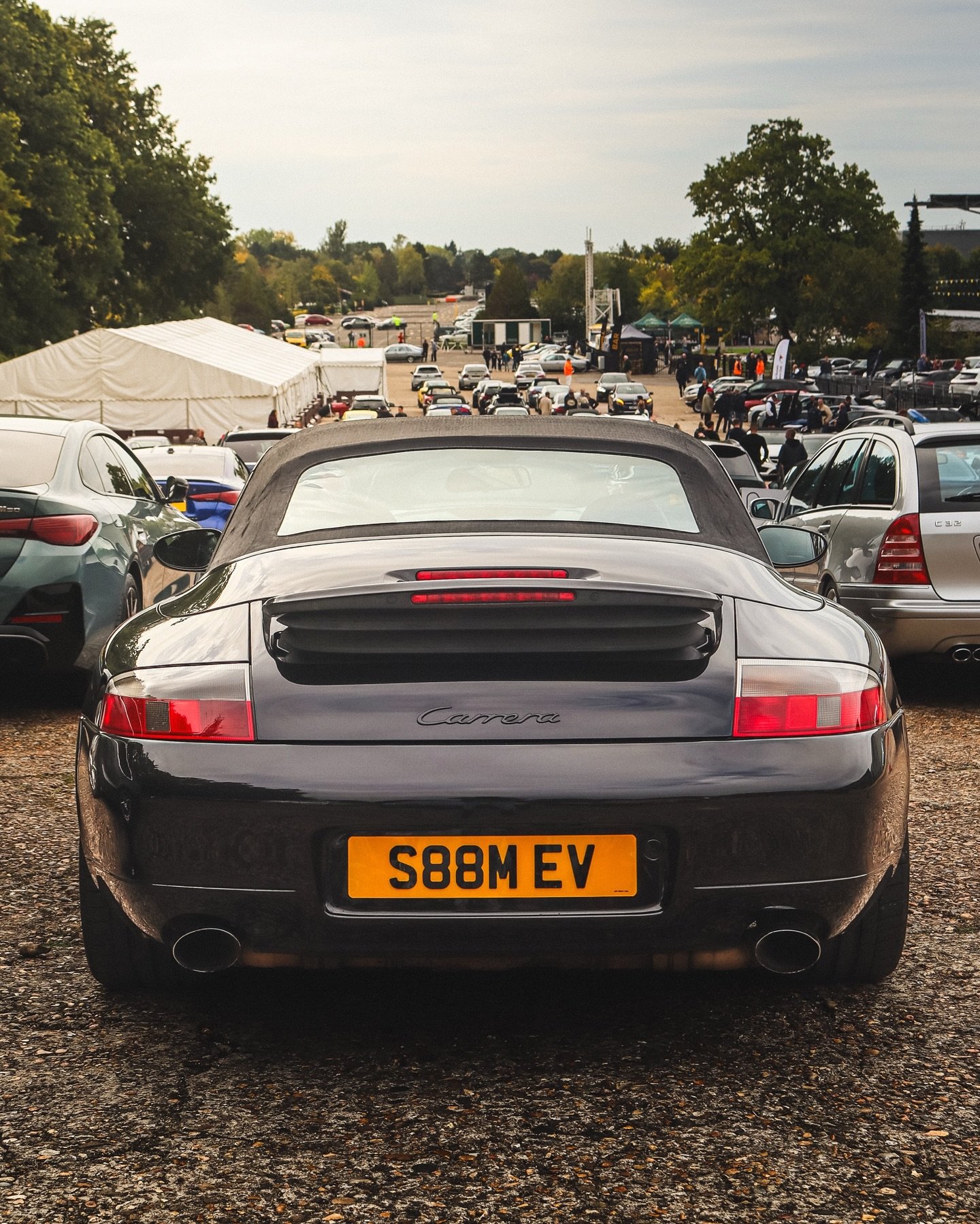 Early 2000s vibe. The Porsche 996 911. @brooklandsmuseum&rsquo;s German Car Day back in September. 🇩🇪