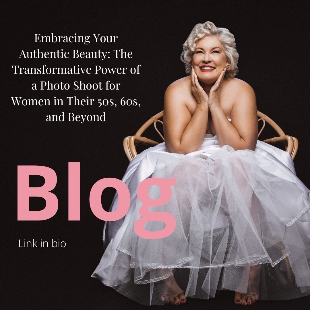 In our latest edition of Studio Chats aka our blog we delve into the importance of embracing your authentic beauty and about the transformative power of a photo shoot for Women in their 50s, 60s and beyond. 📸

Head to the link in our bio and take a 