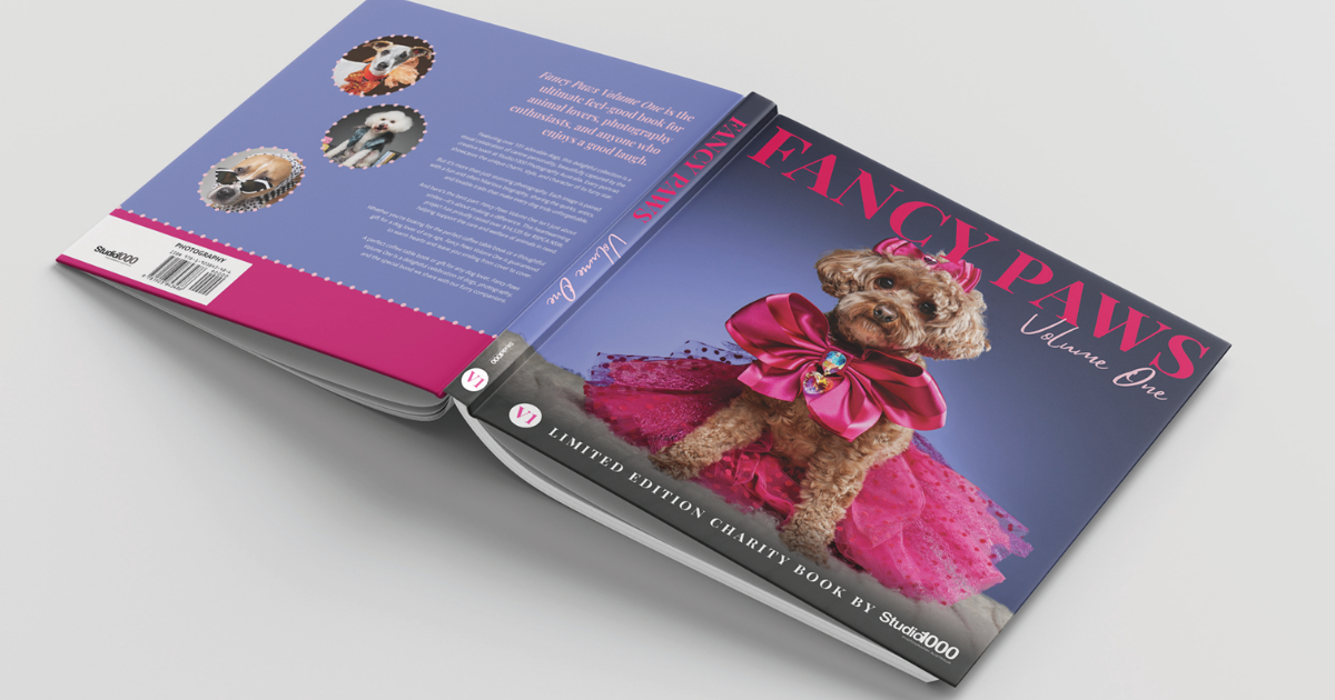 Fancy Paws V1- Limited Edition Charity Book by Studio1000 Photography