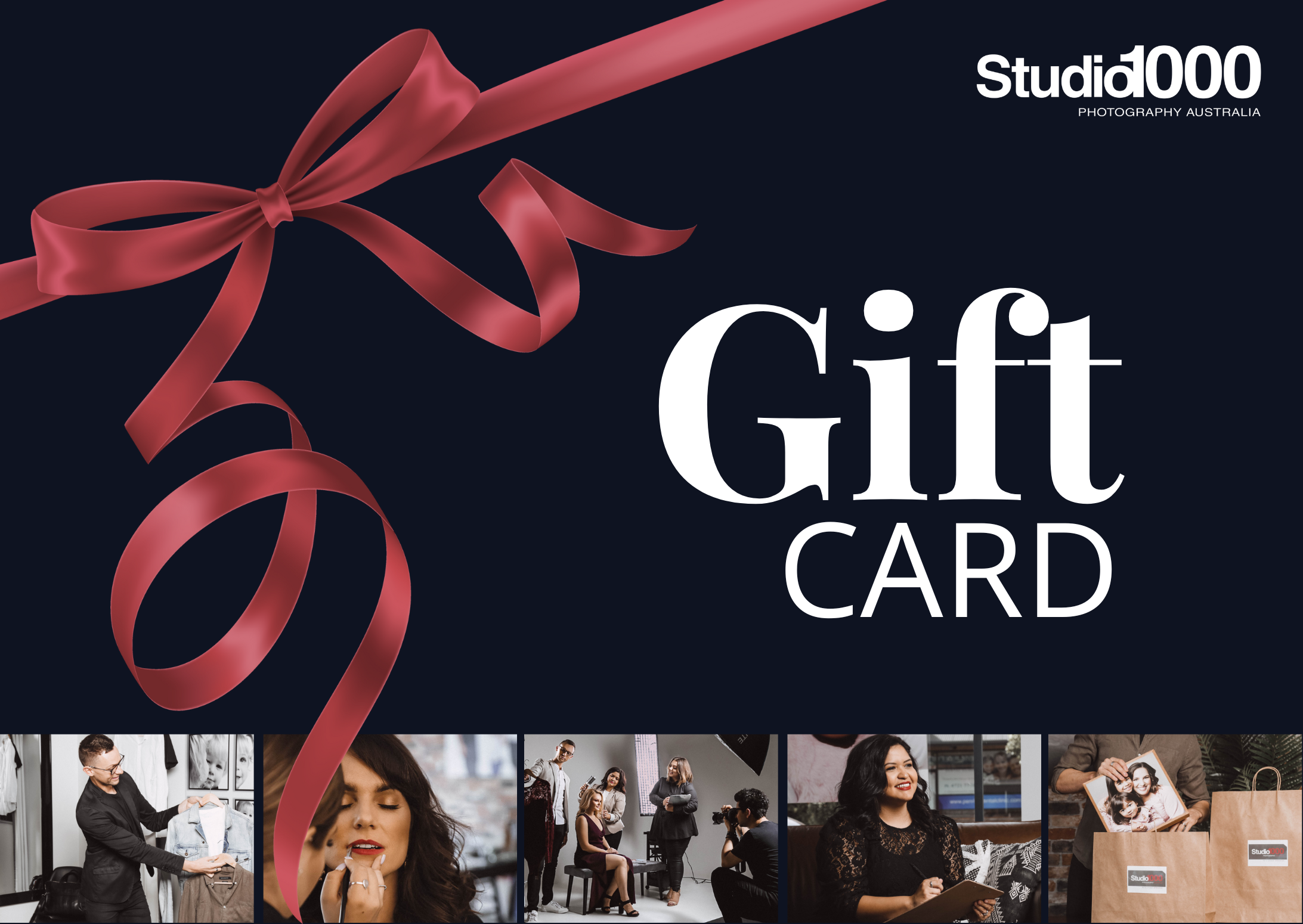 Blue Exciting Red Bow Gift Certificate.png