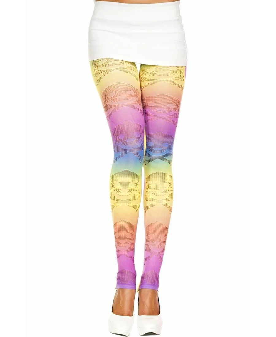 Rainbow Crossbone Leggings