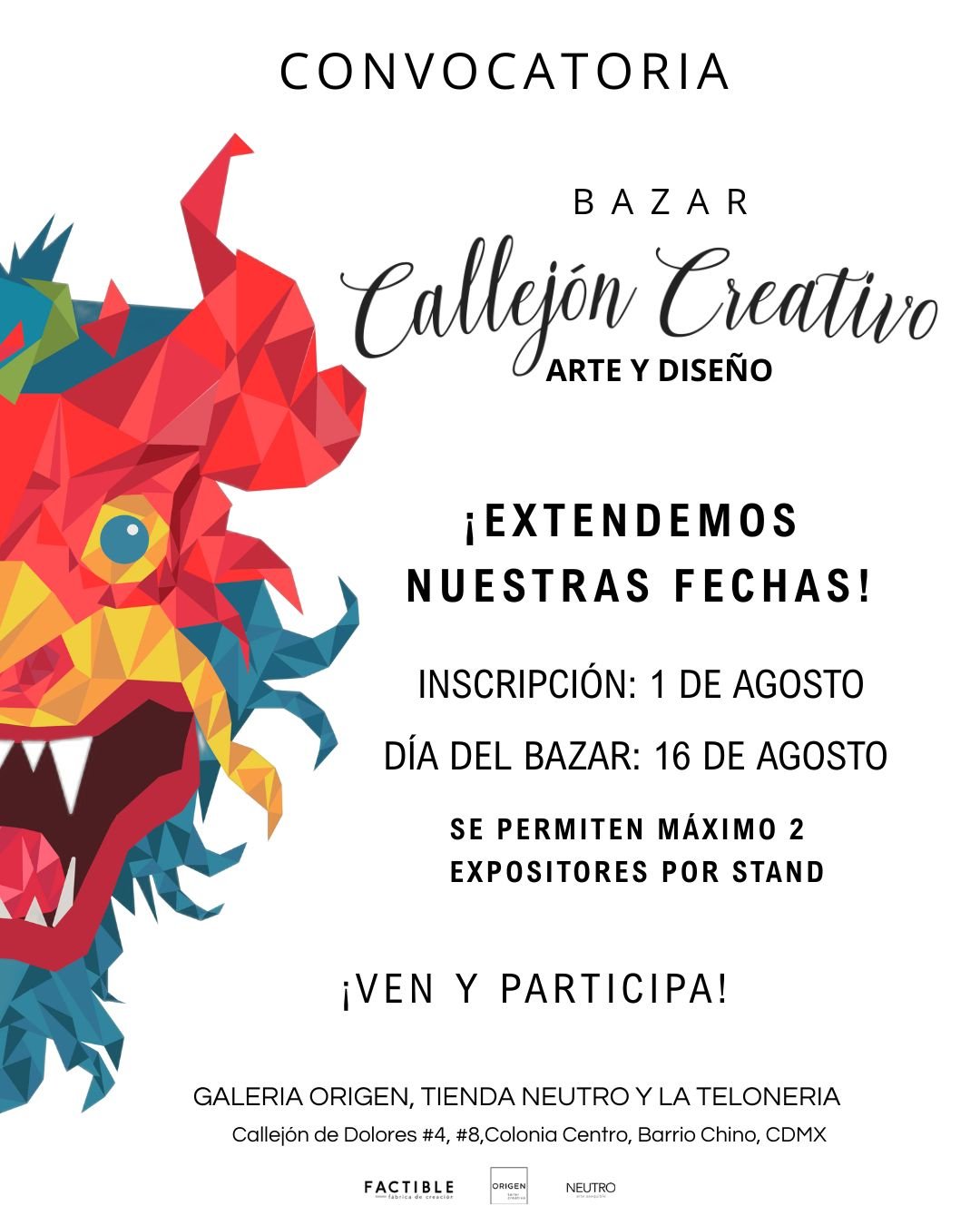 BAZAR CALLEJÓN CREATIVO